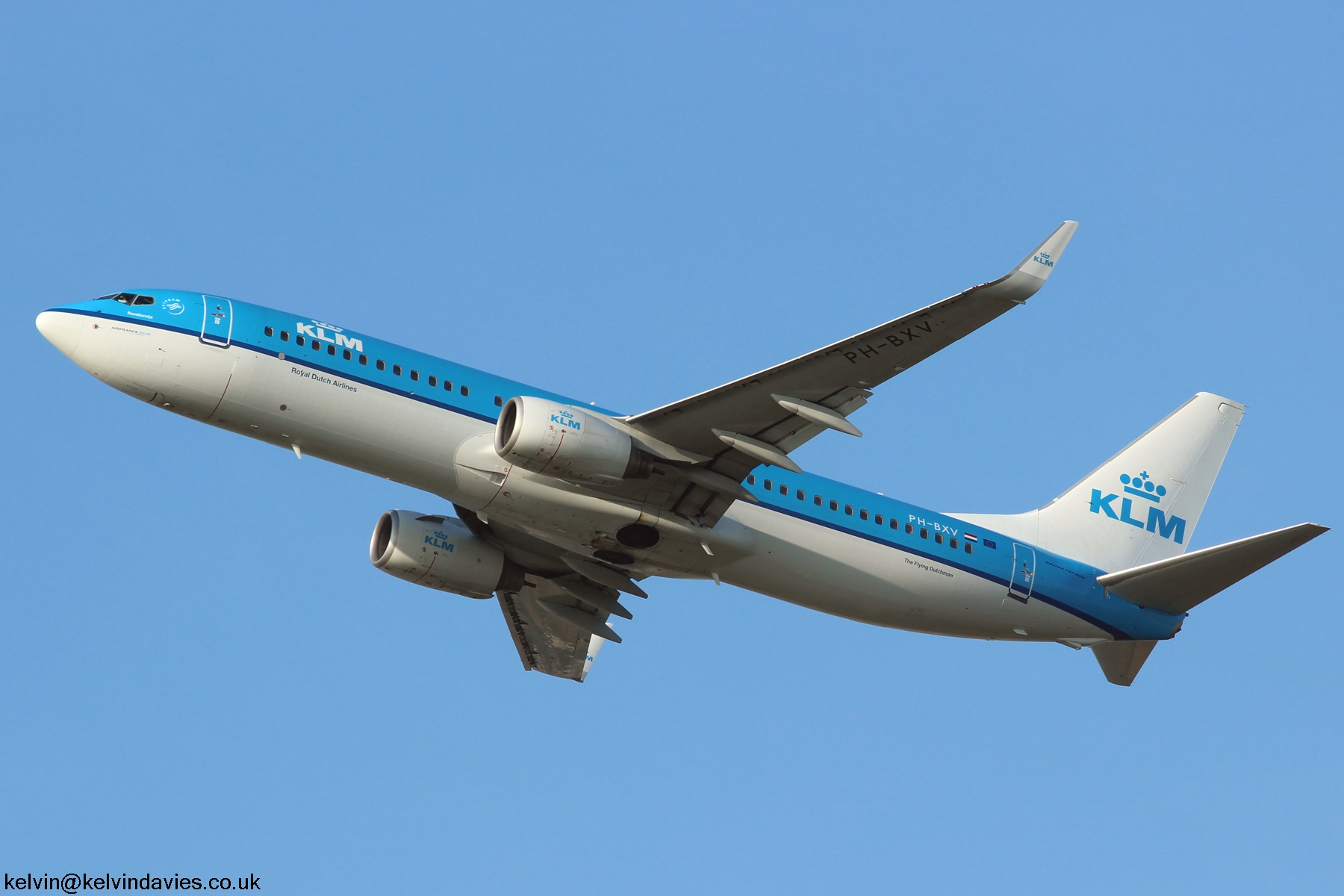 KLM 737 PH-BXV