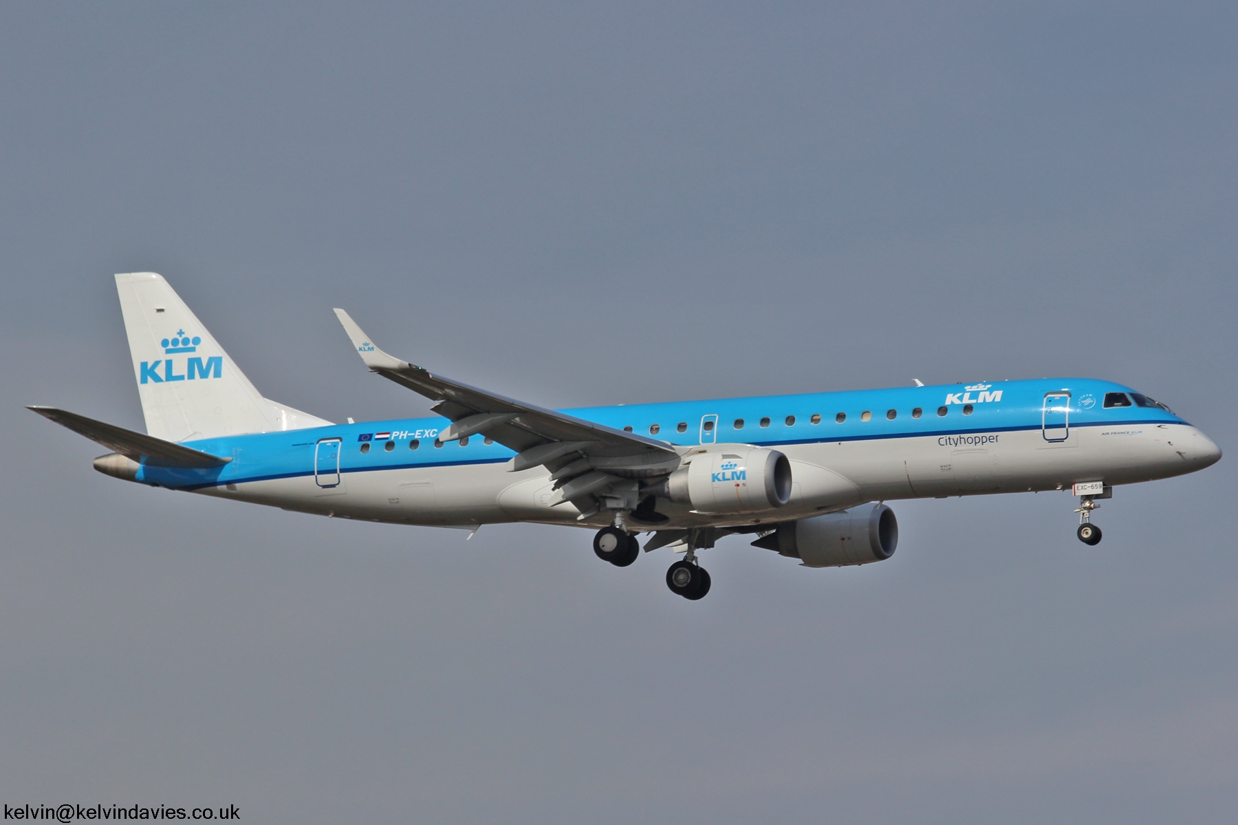 KLM Cityhopper EMB-190 PH-EXC