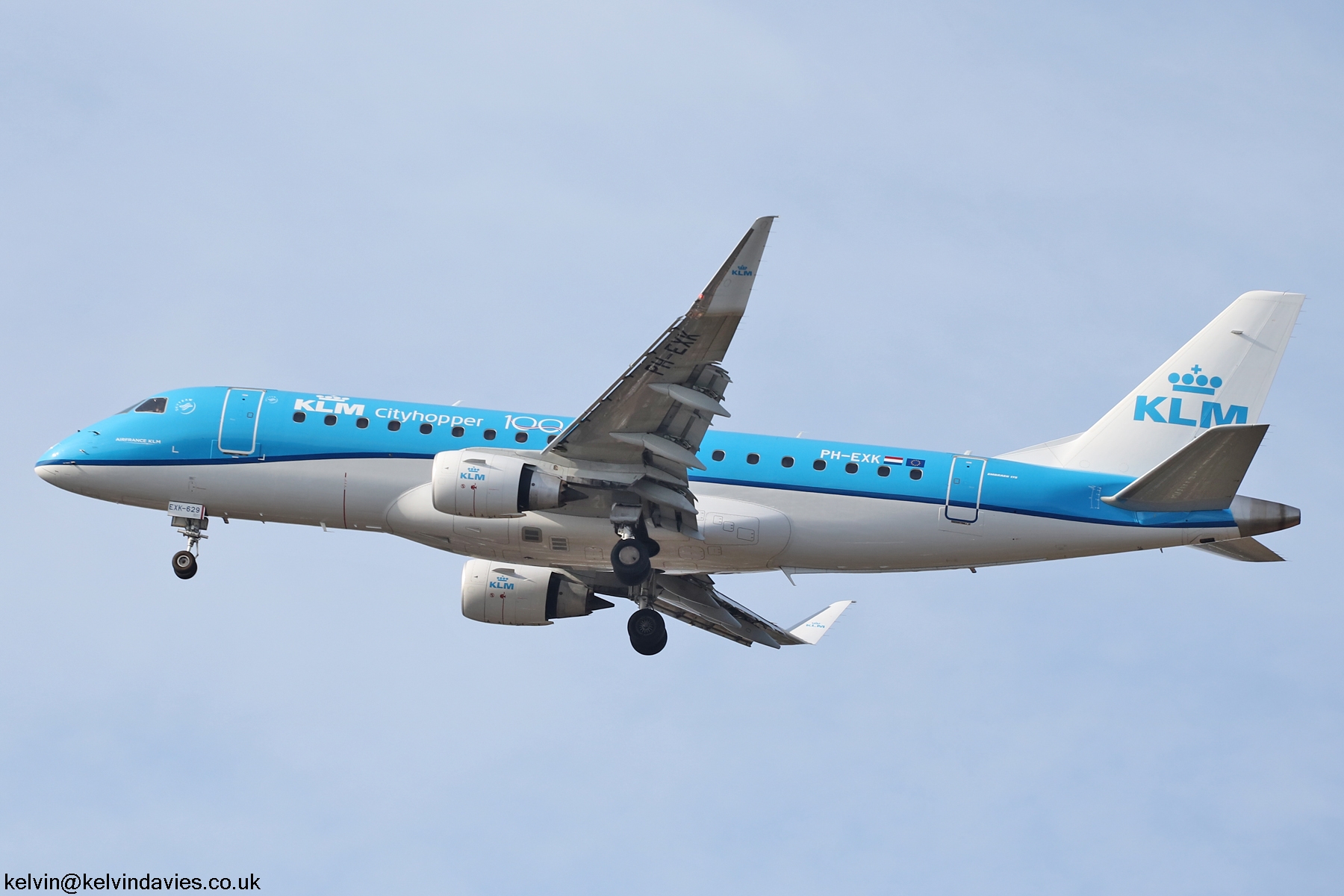 KLM Cityhopper EMB-175 PH-EXK