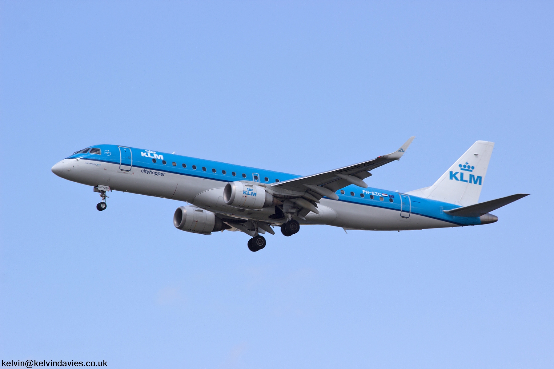 KLM cityhopper Emb-190 PH-EZC