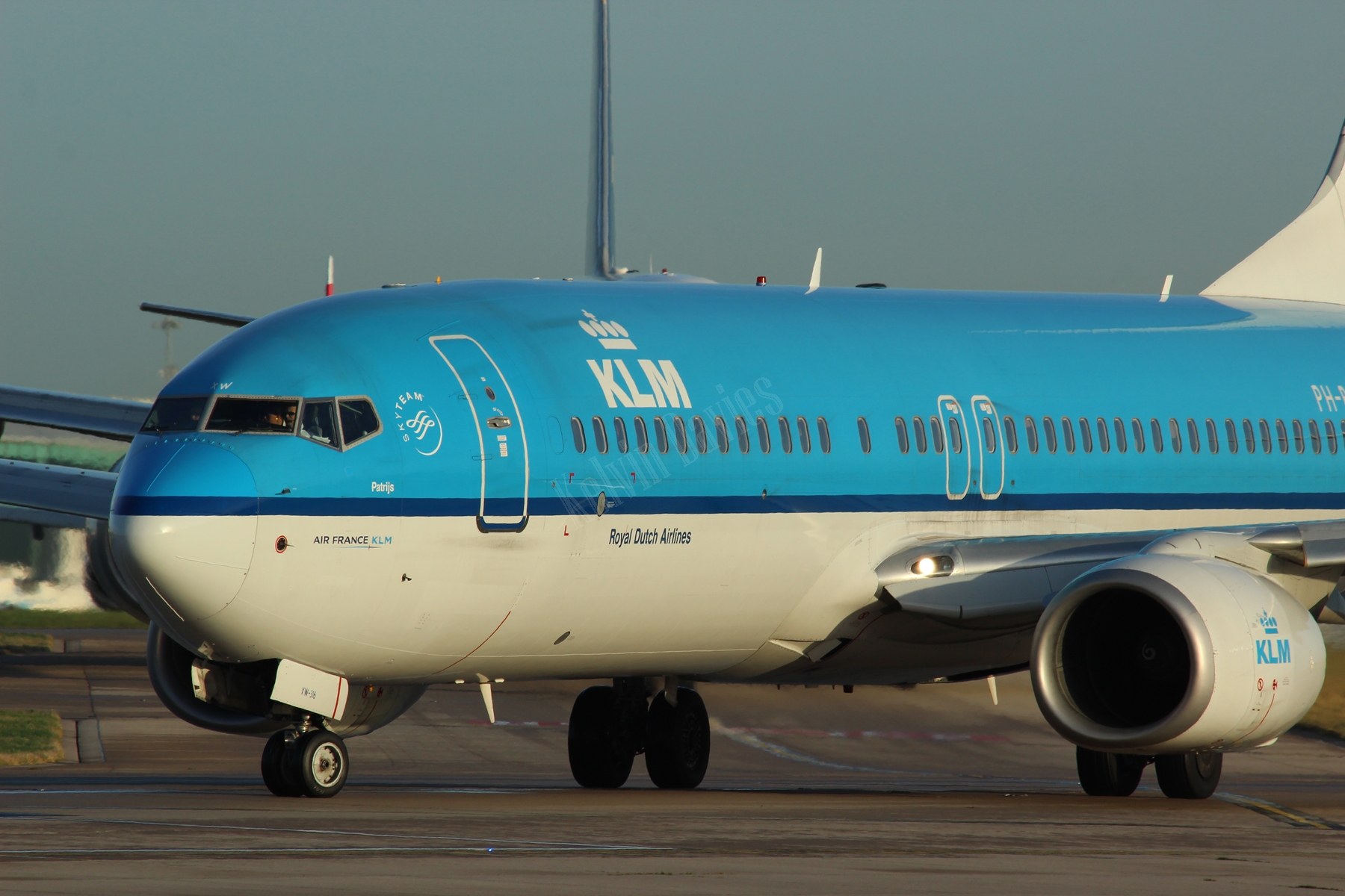 KLM 737 PH-BXW