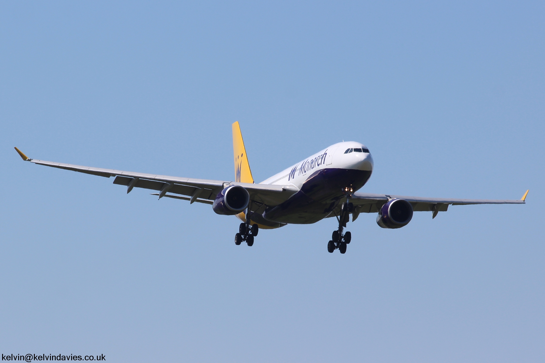 Monarch Airlines A330 G-EOMA