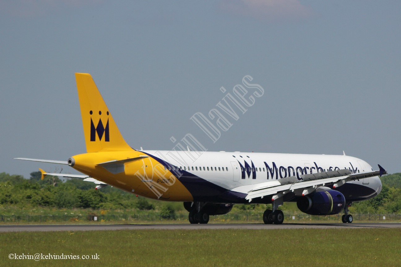 Monarch Airlines A321 G-ZBAE