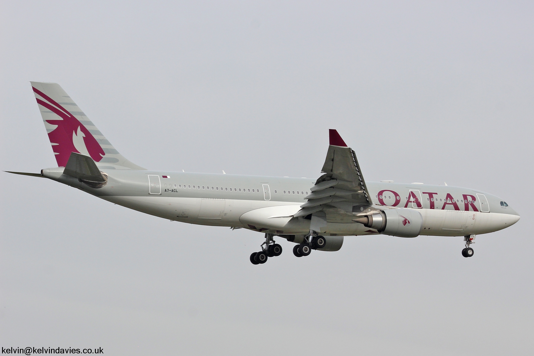 Qatar Airways A330 A7-ACL