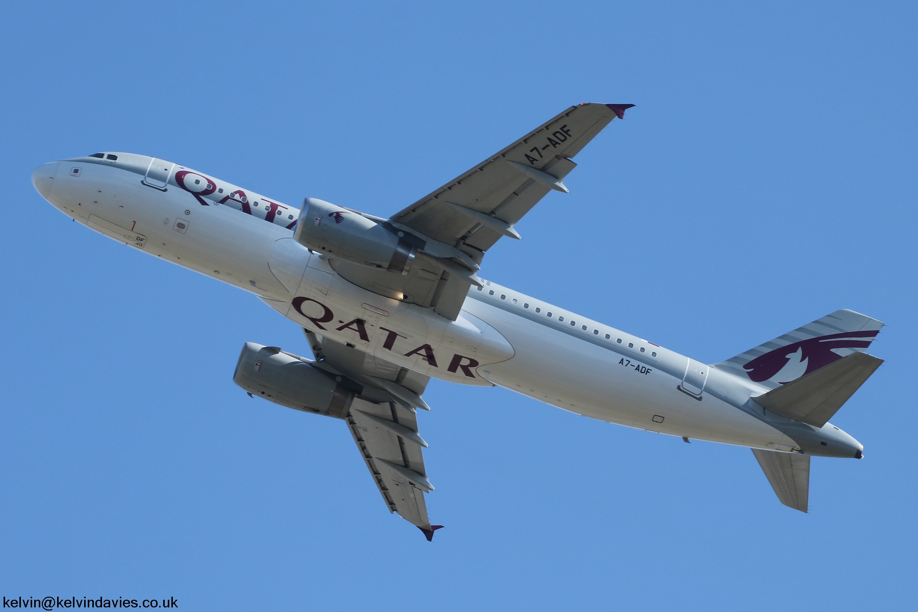 Qatar Airways A320 A7-ADF