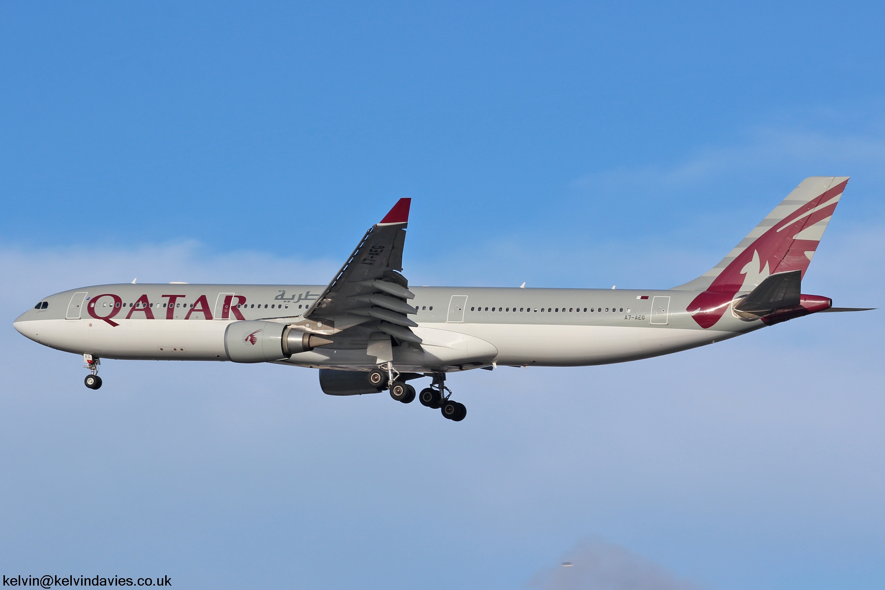 Qatar Airways A330 A7-AEG