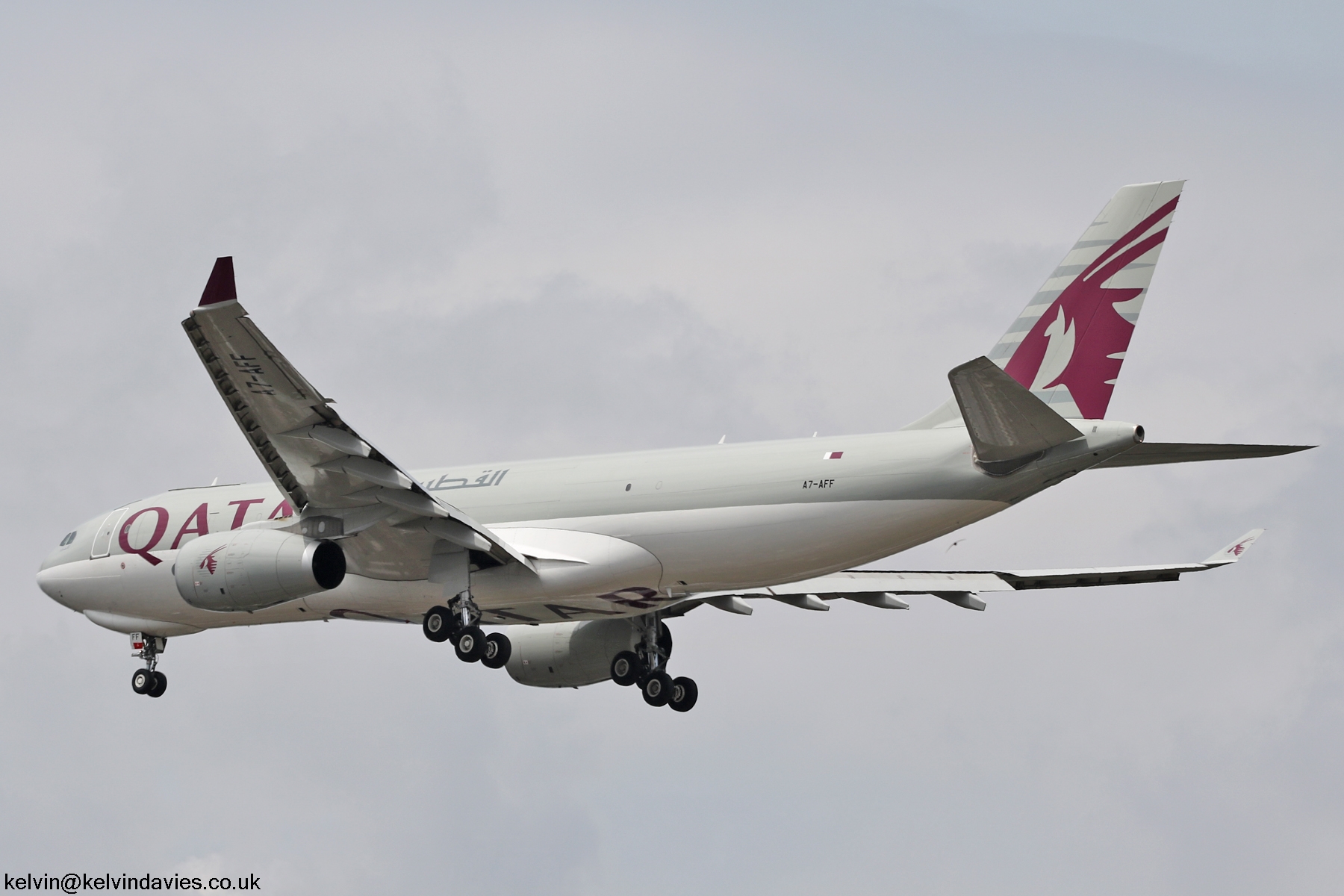 Qatar Airways A330 A7-AFF