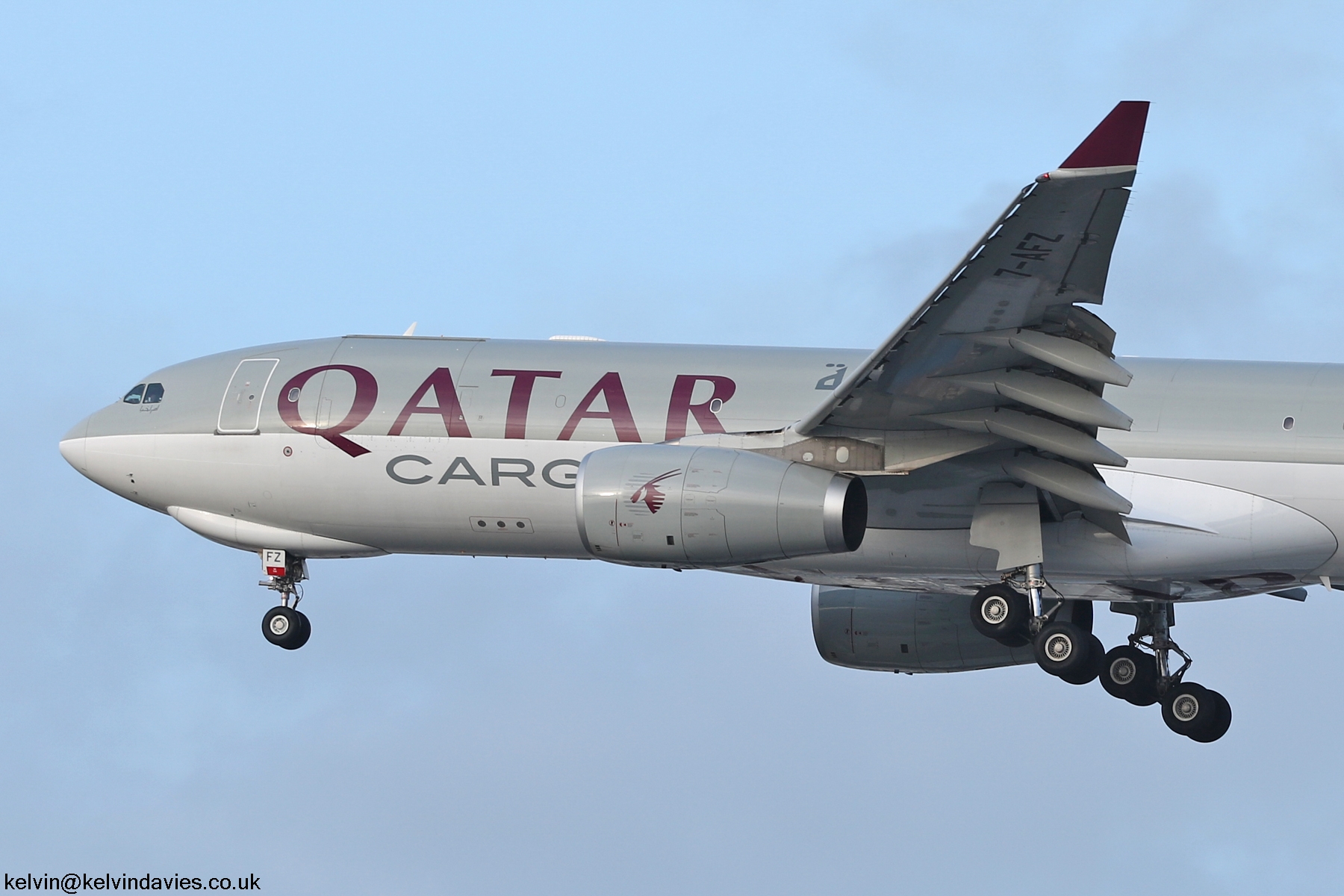 Qatar Airways Cargo A330 A7-AFZ
