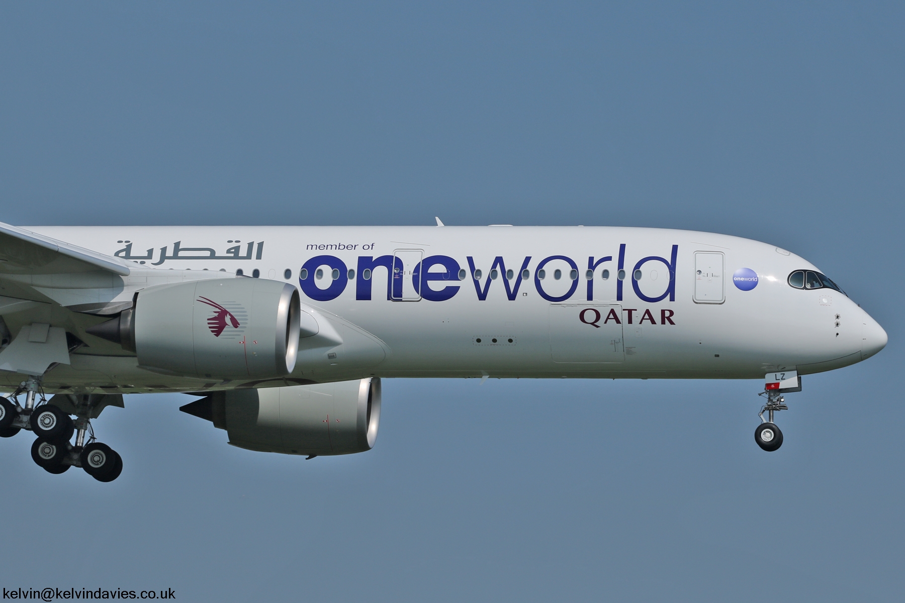 Qatar Airways A350 A7-ALZ