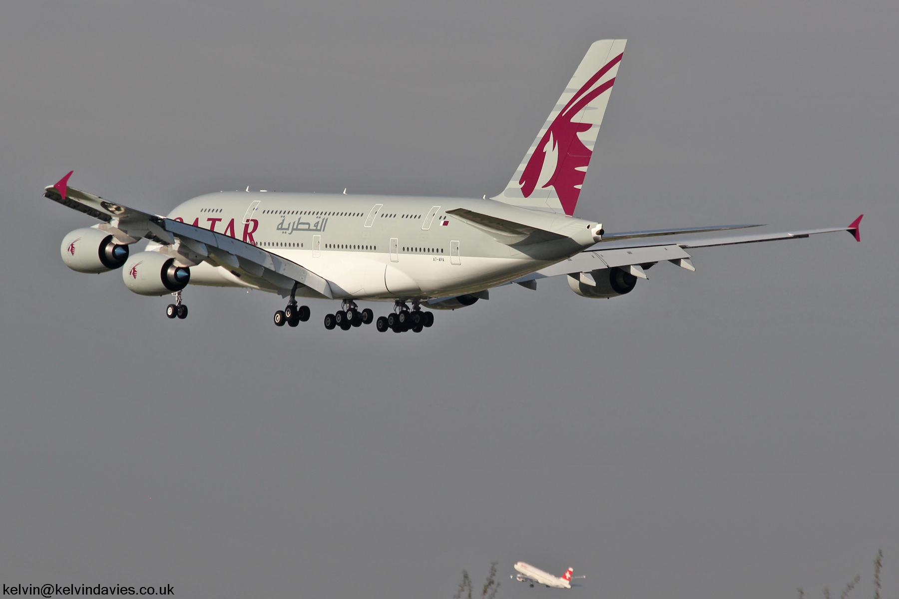 Qatar Airways A380 A7-APA