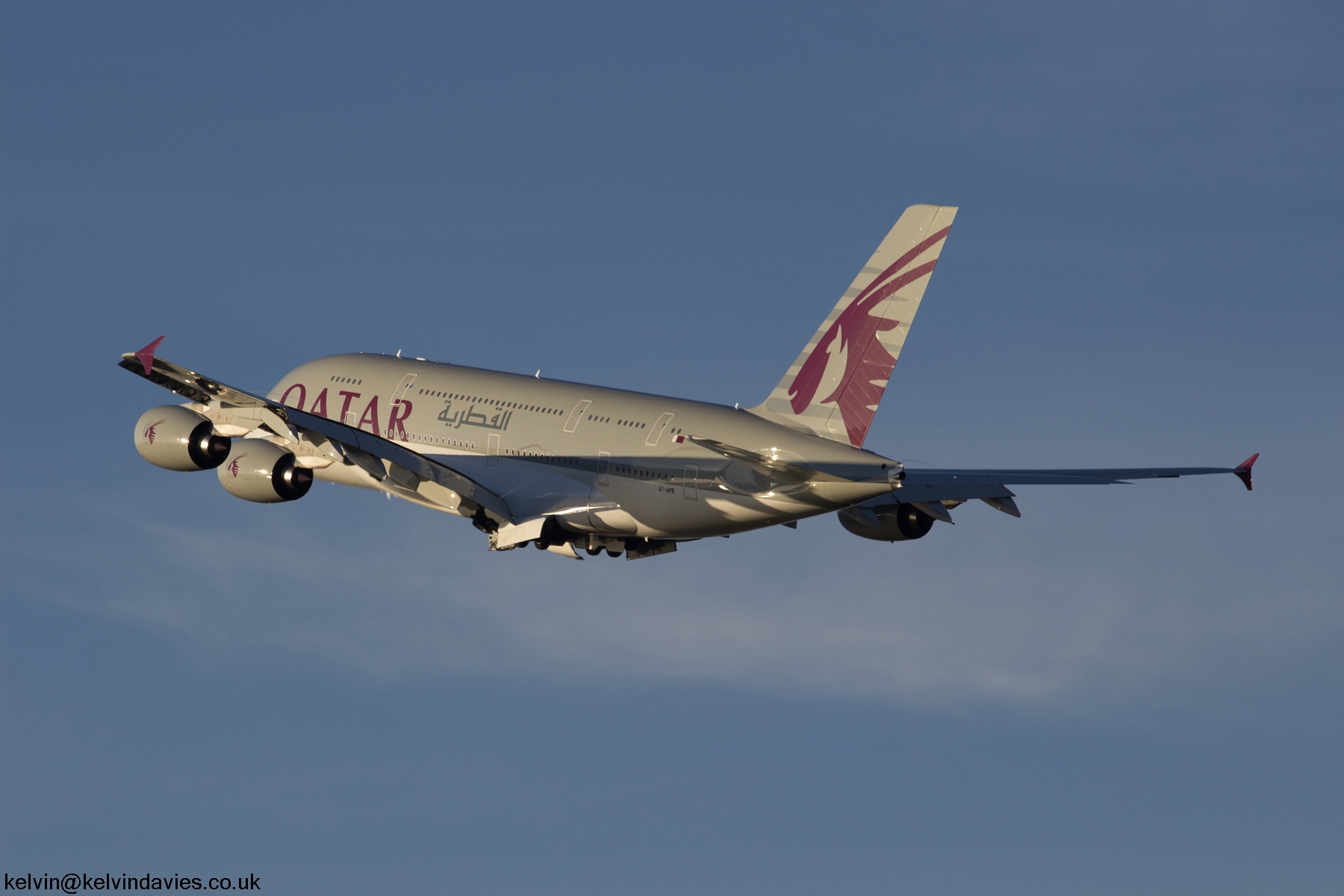Qatar Airways A380 A7-APB