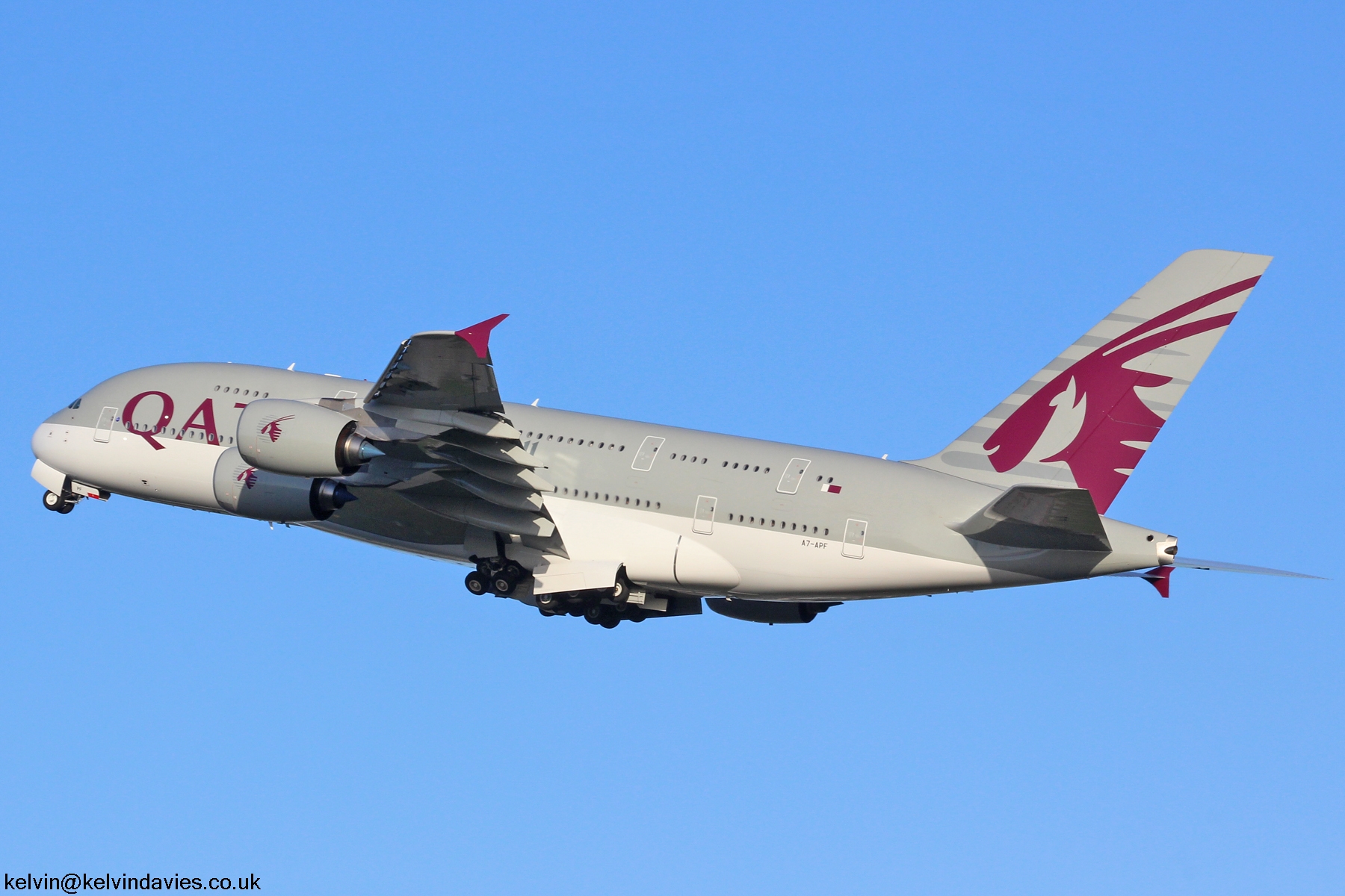 Qatar Airways A380 A7-APF