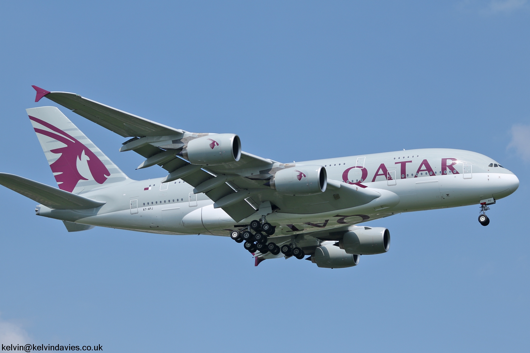 Qatar Airways A380 A7-APJ