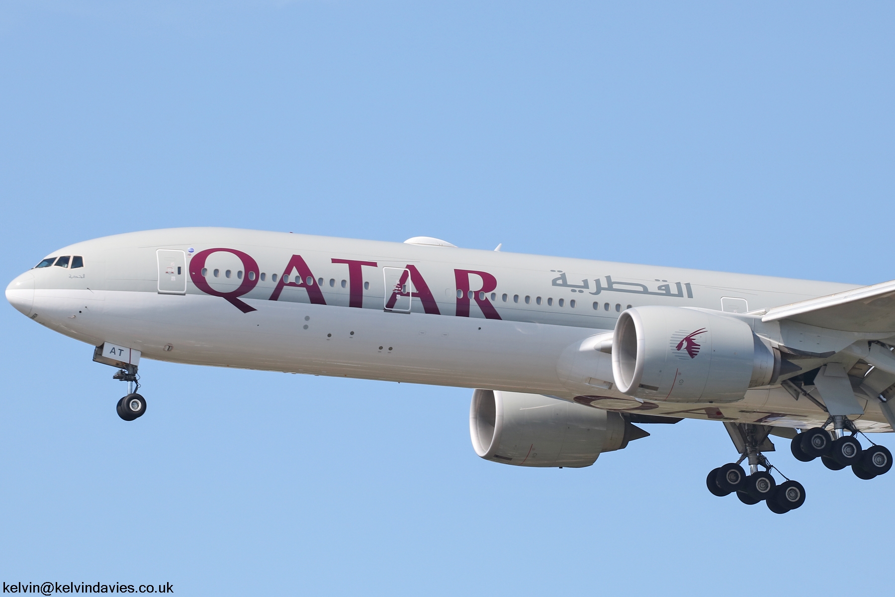 Qatar Airways 777 A7-BAT