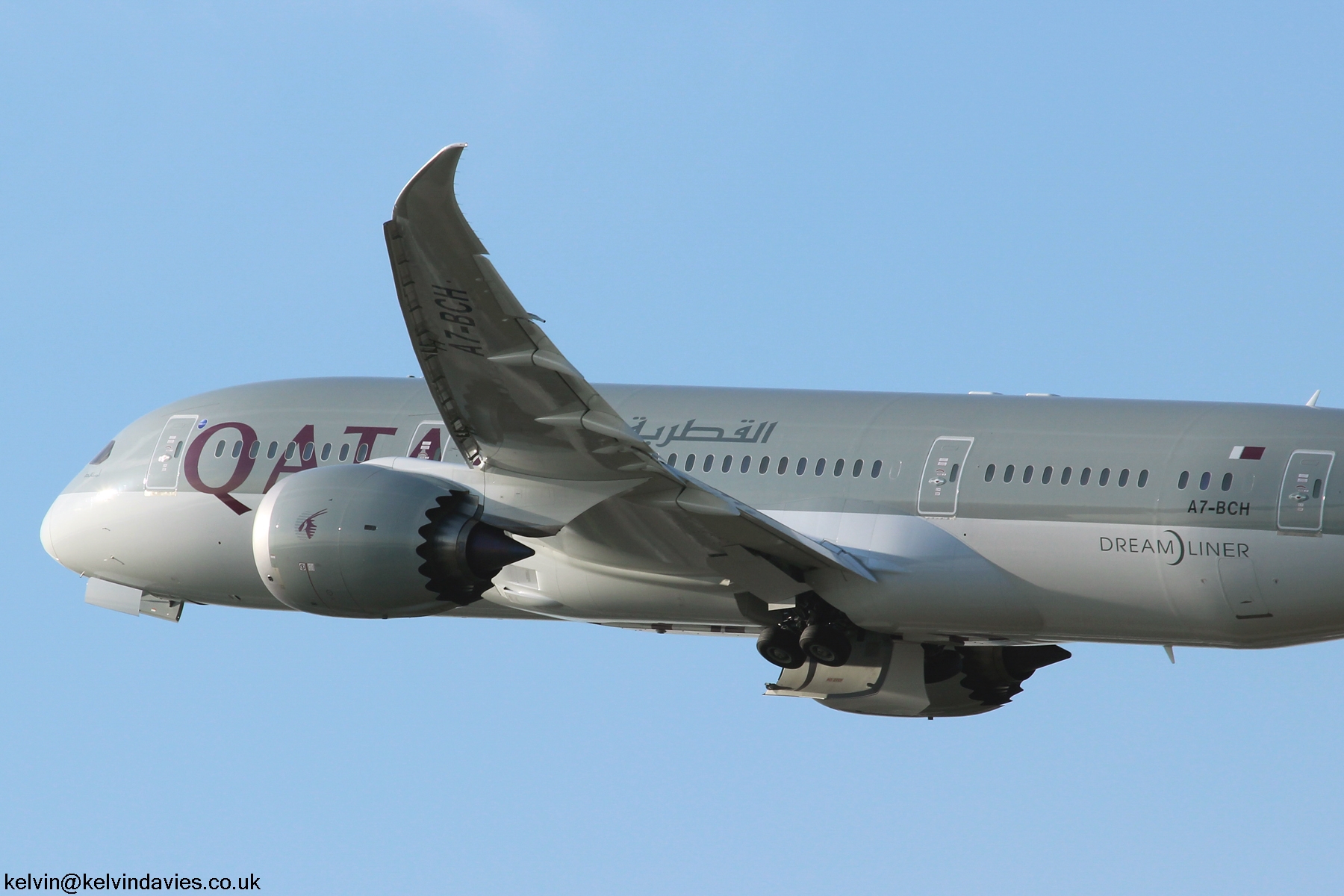 Qatar Airways 787 A7-BCH