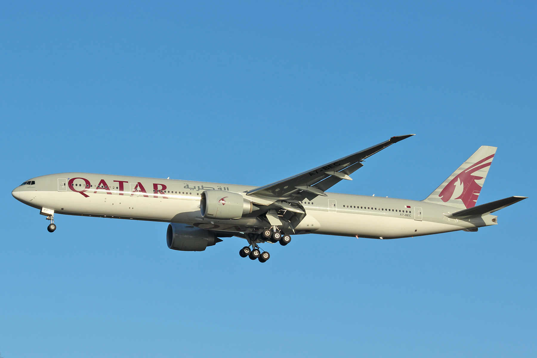 Qatar Airways 777 A7-BEC