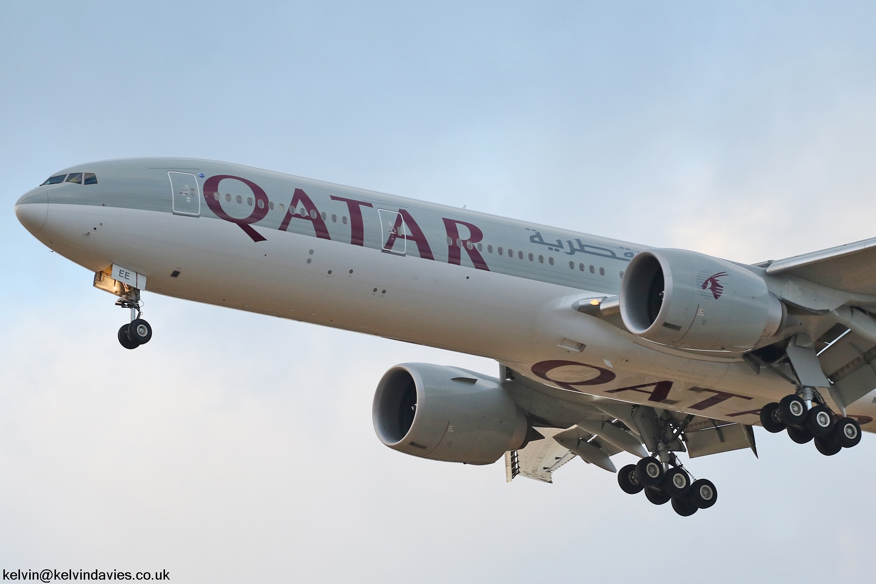 Qatar Airways 777 A7-BEE