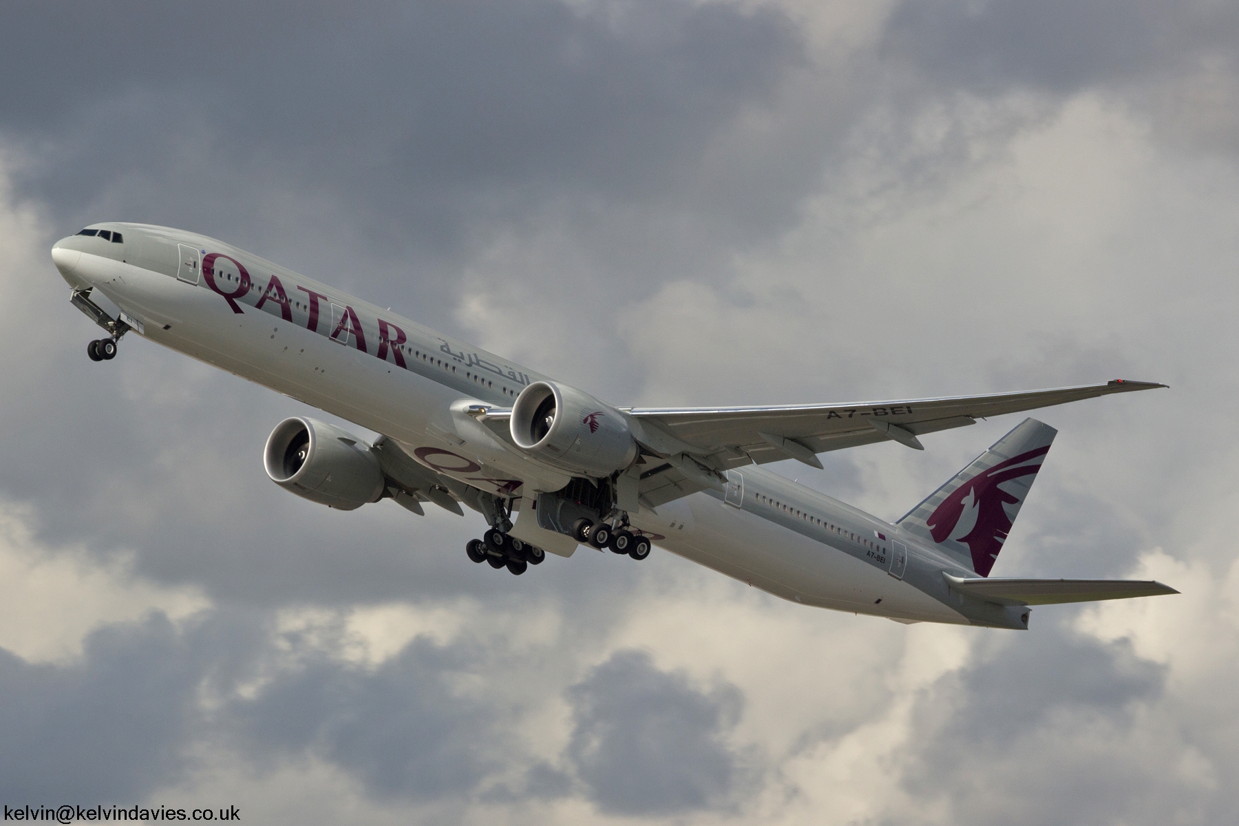 Qatar Airways 777 A7-BEI