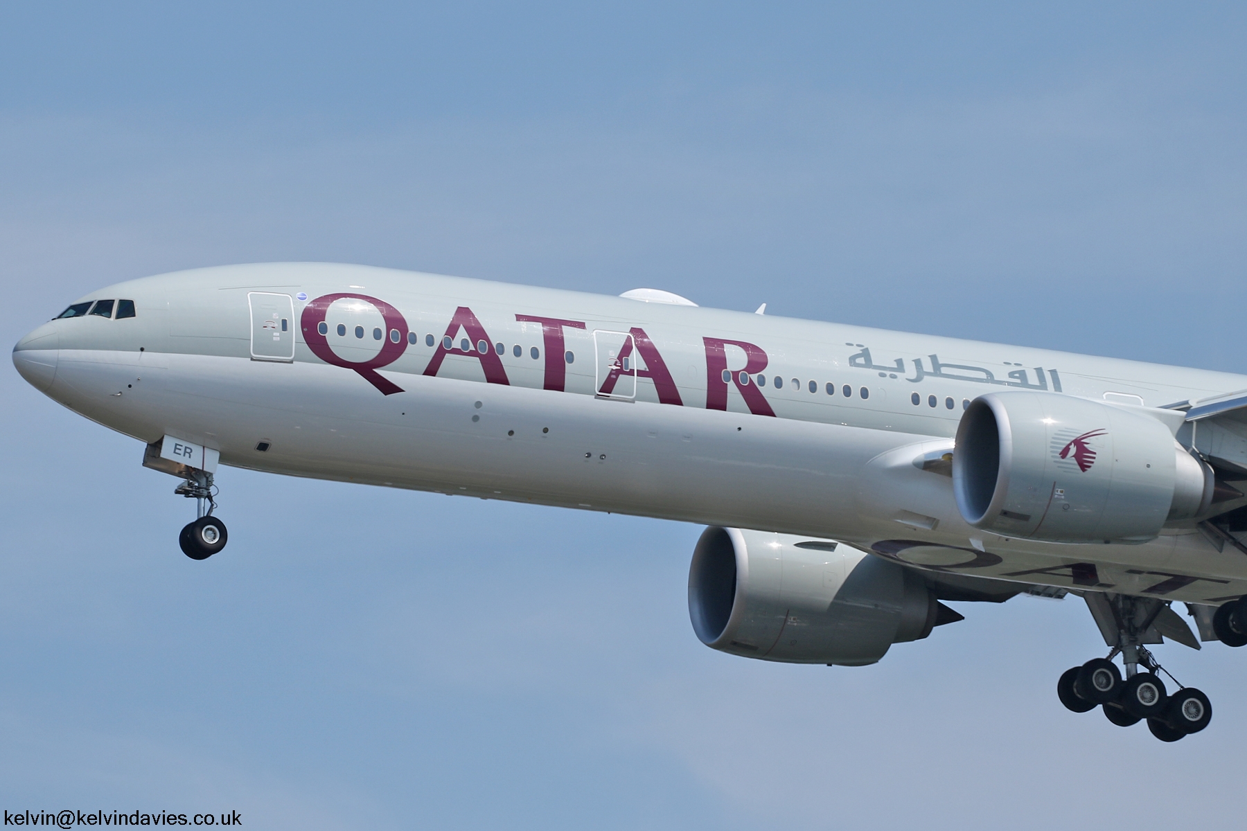 Qatar Airways 777 A7-BER