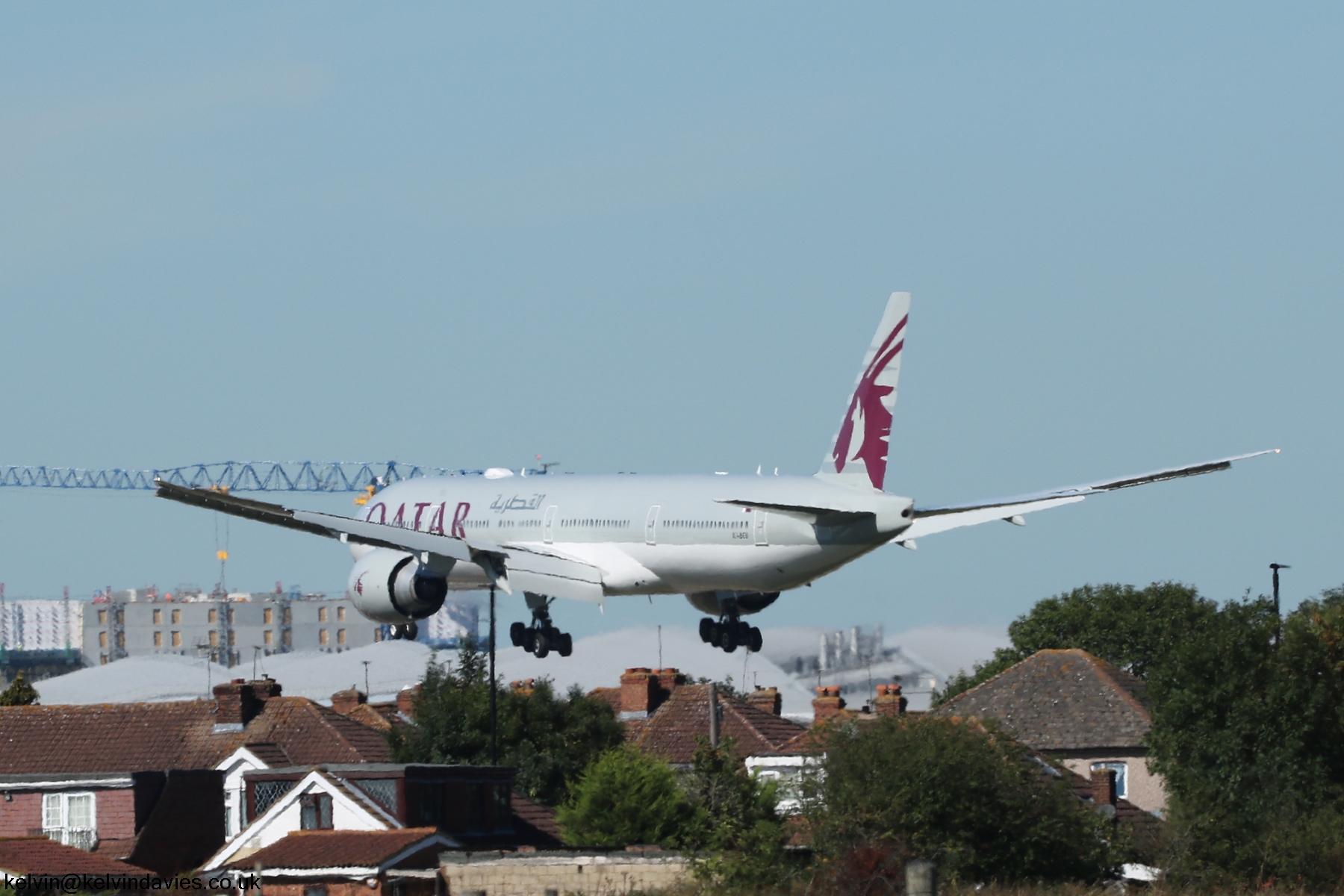 Qatar Airways 777 A7-BEU