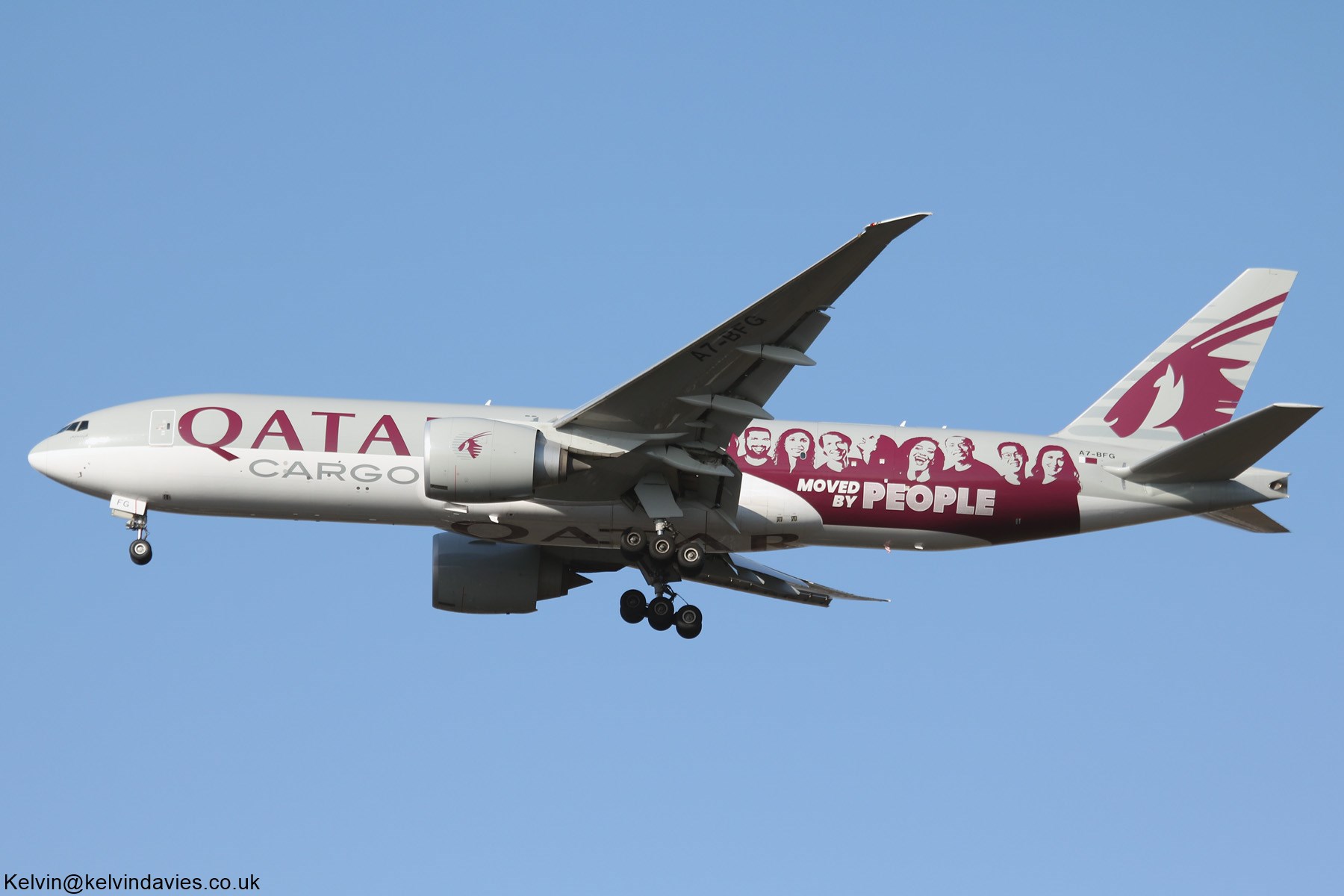 Qatar Airways 777 A7-BFG