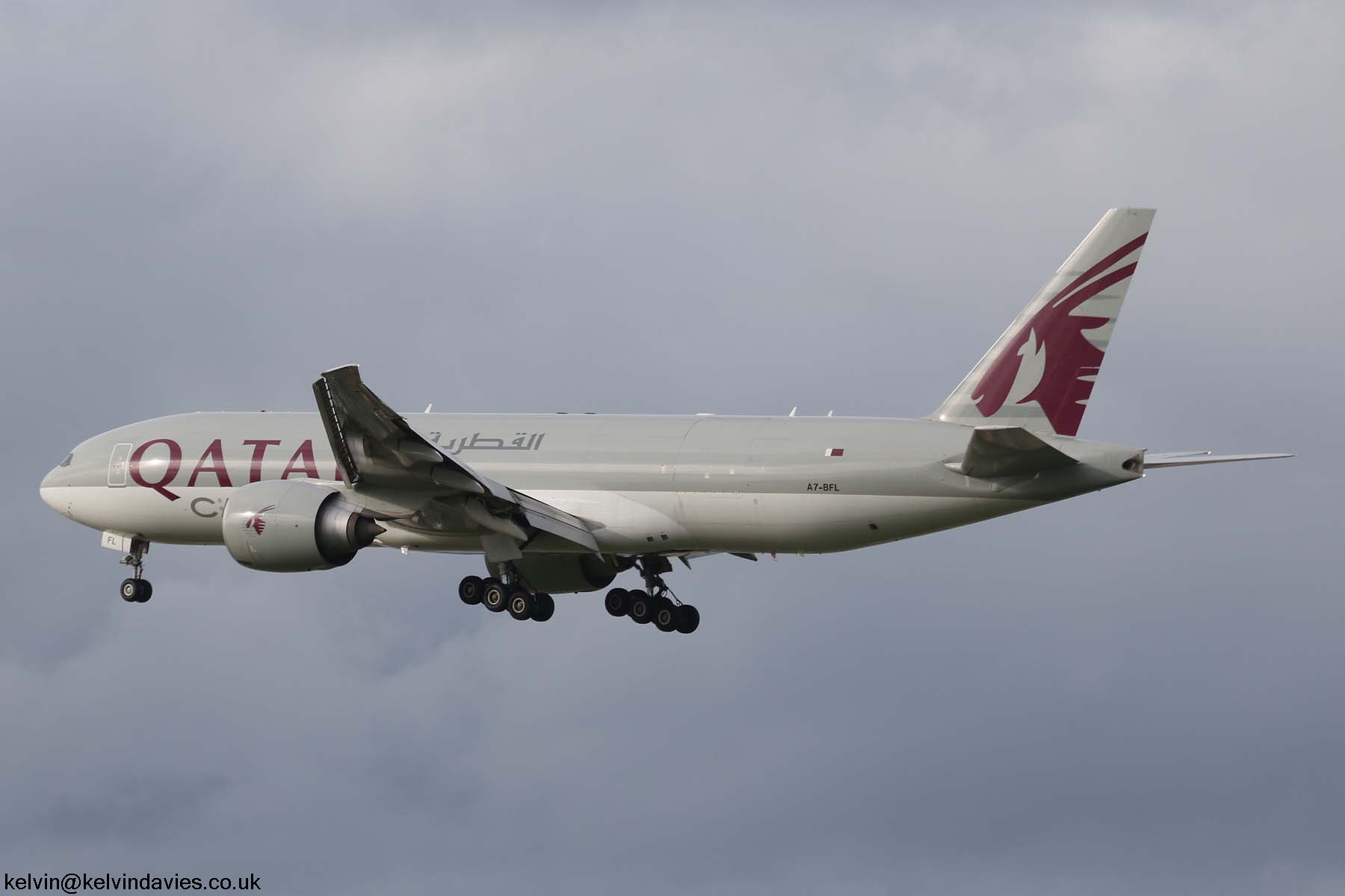 Qatar Airways 777 A7-BFL