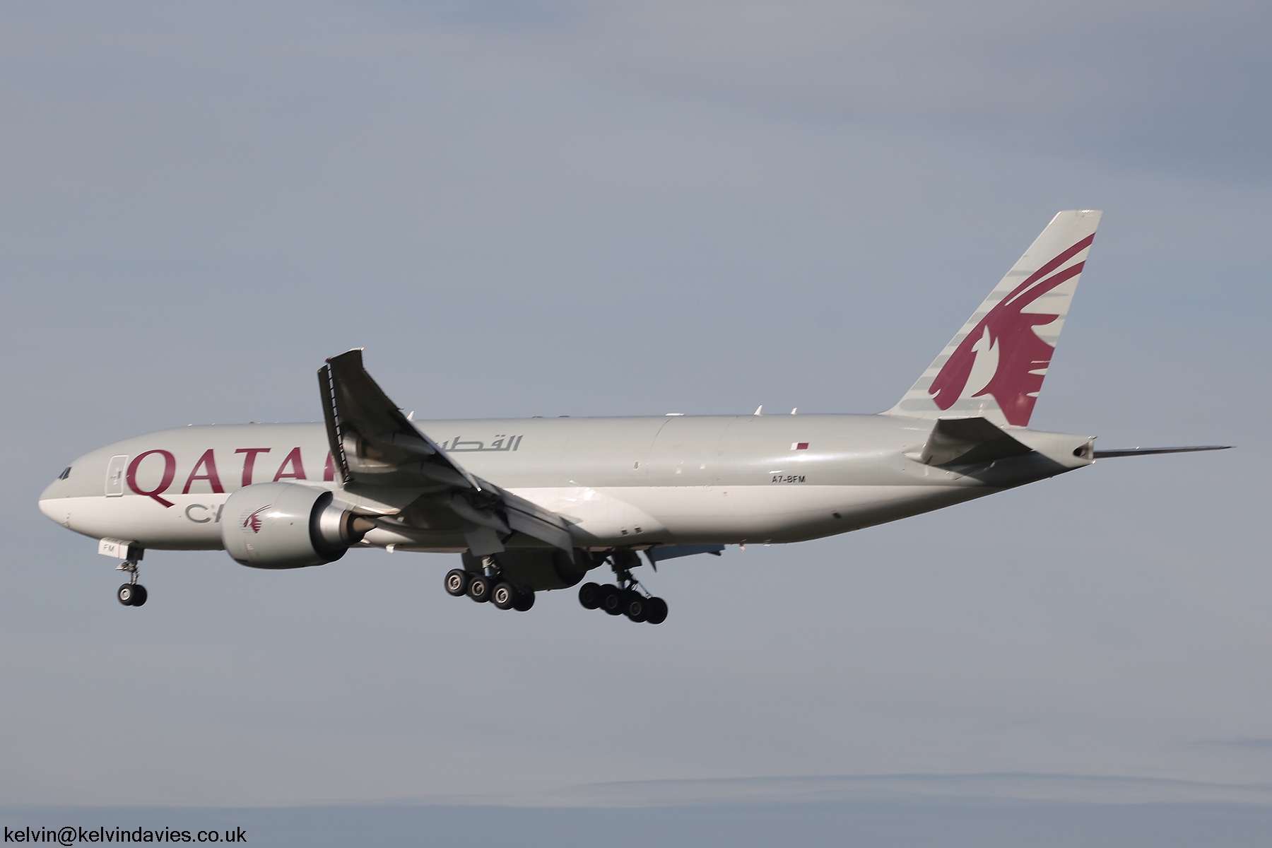 Qatar Airways 777 A7-BFM