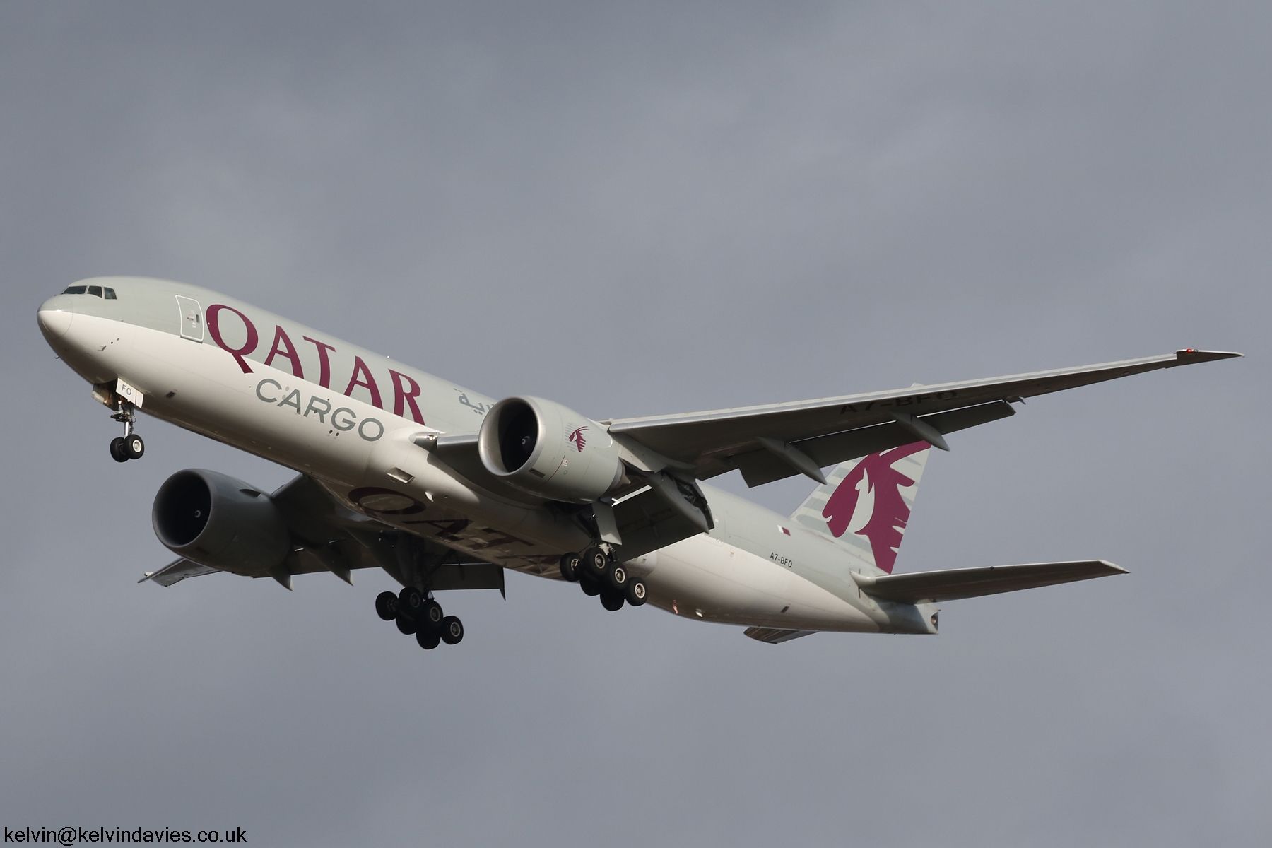 Qatar Airways 777-F A7-BFO