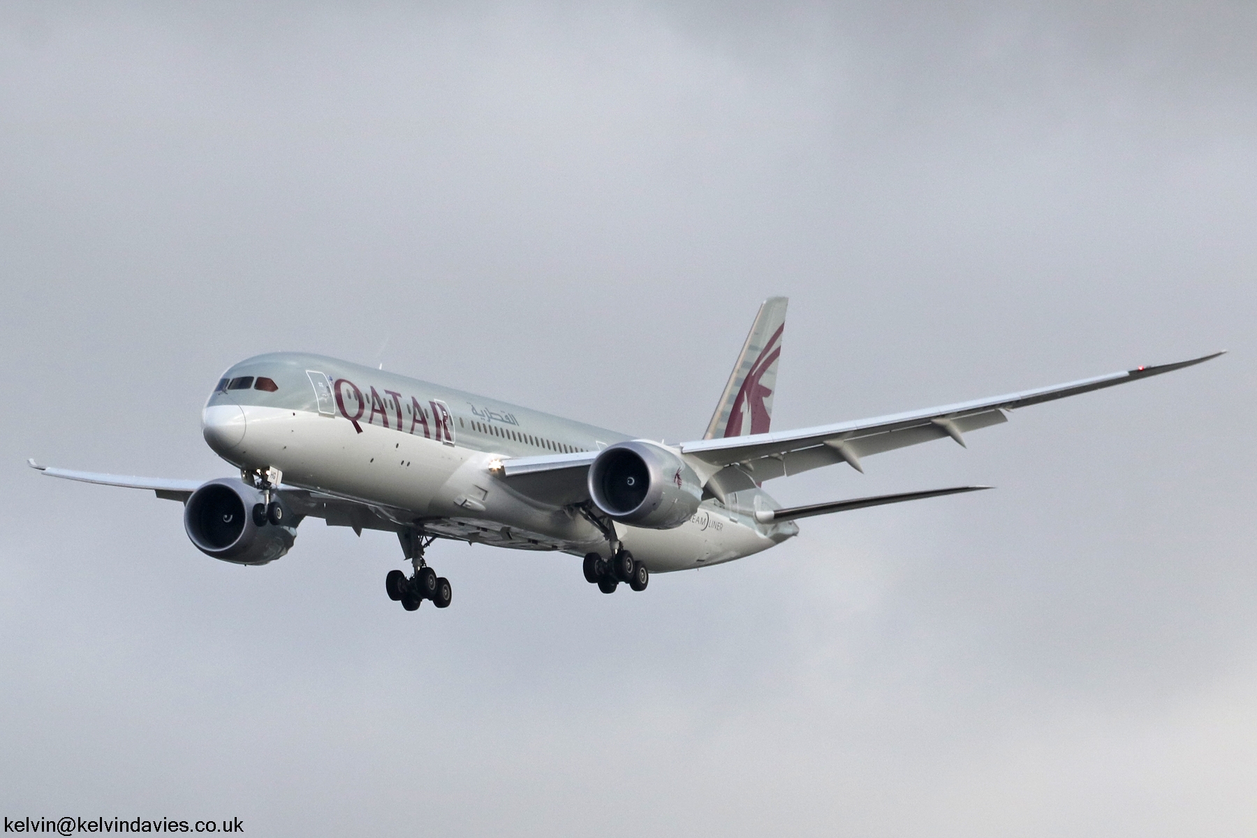 Qatar Airways 787 A7-BHG