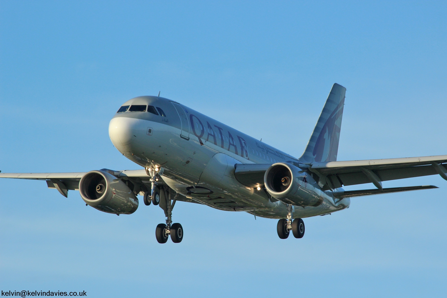 Qatar Airways A319 A7-CJA