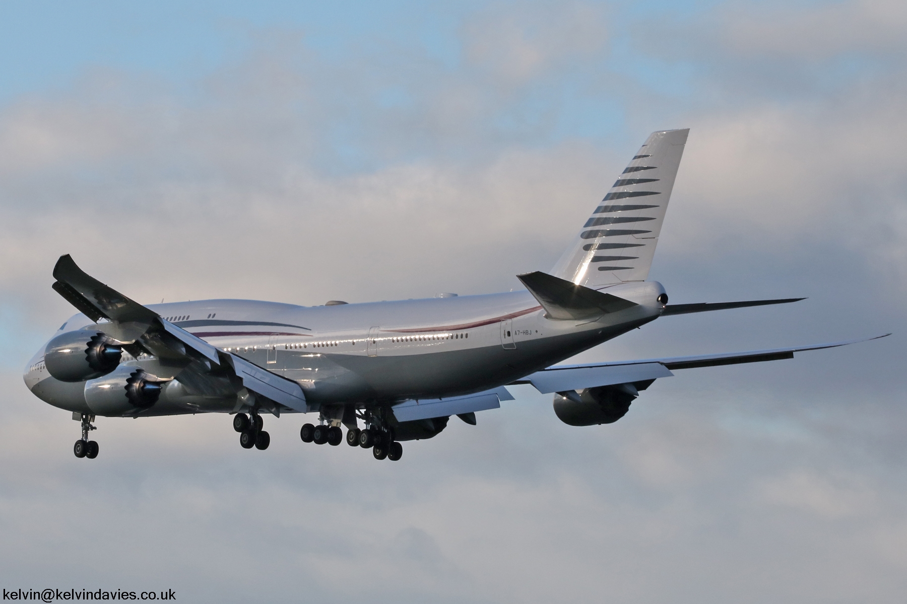 Qatar Amiri Flight 747 A7-HBJ