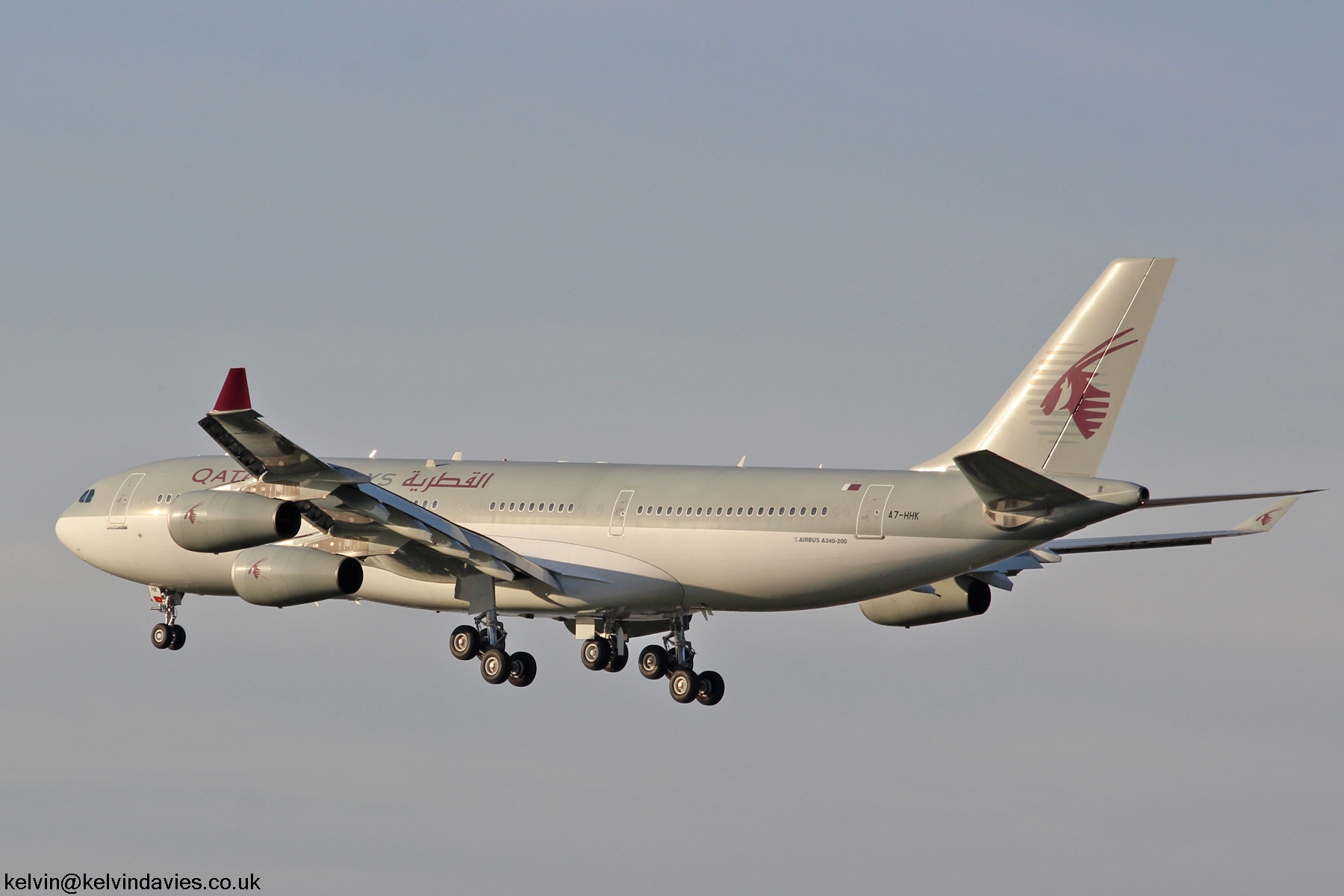 Qatar Amiri Flight A340 A7-HHK