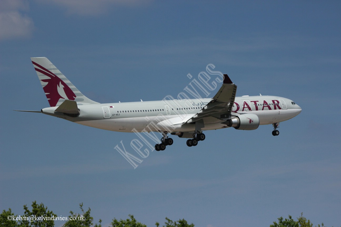Qatar Airways A330 A7-ACJ