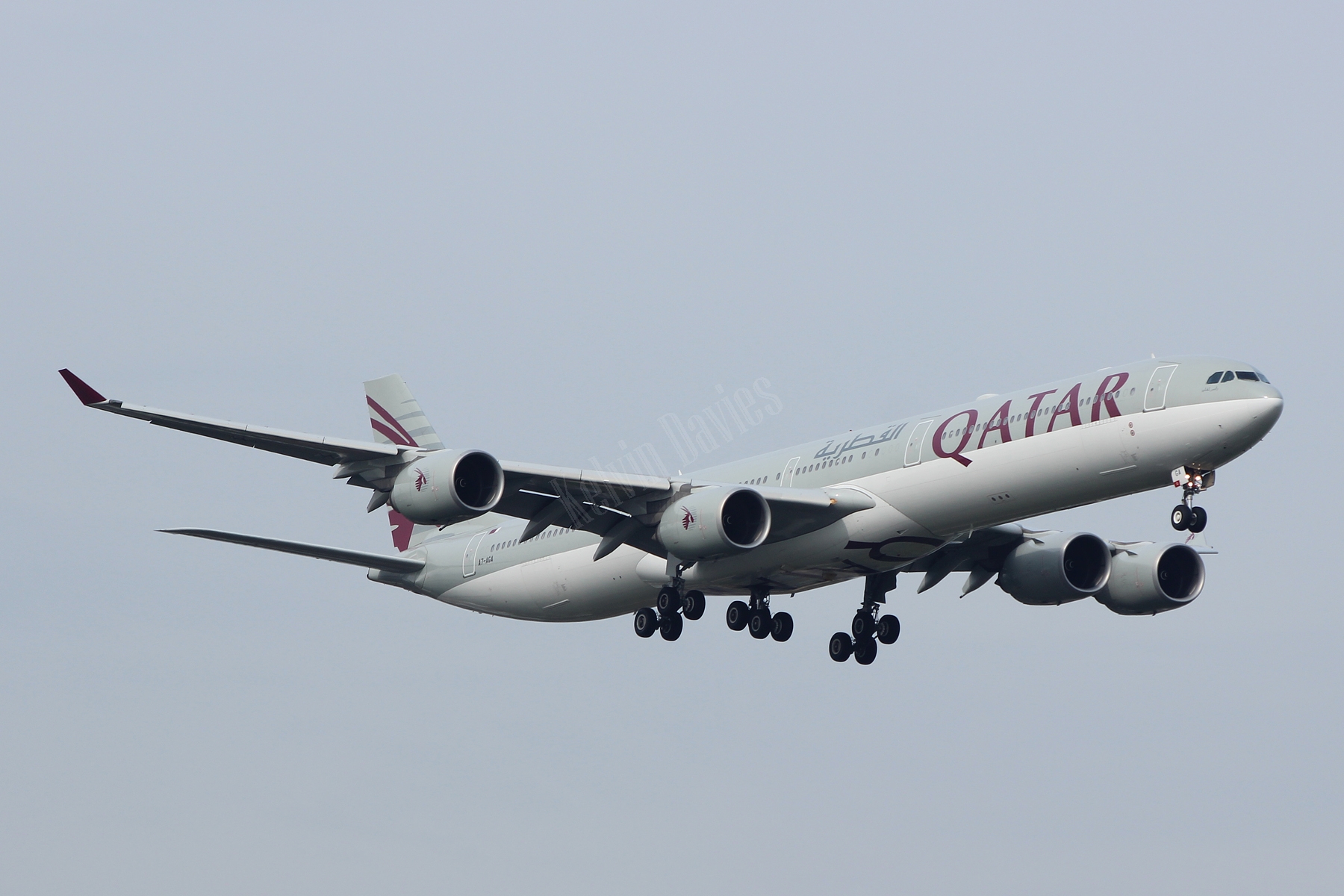 Qatar Airways A340 A7-AGA