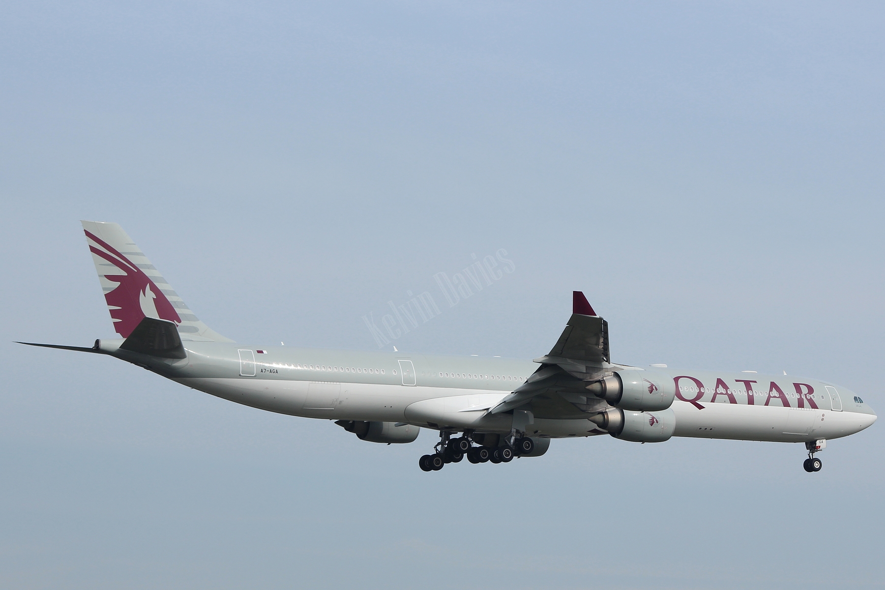 Qatar Airways A340 A7-AGA