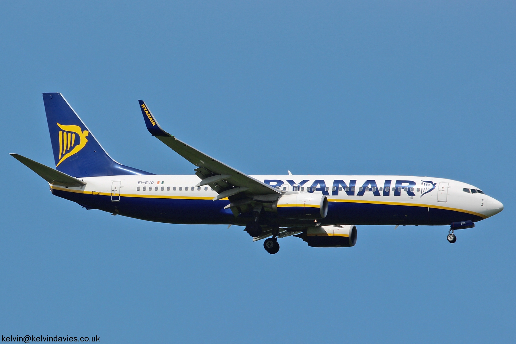 Ryanair 737NG EI-EVO