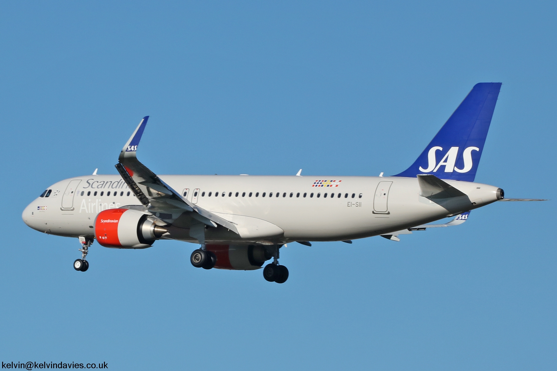 SAS A320 EI-SII