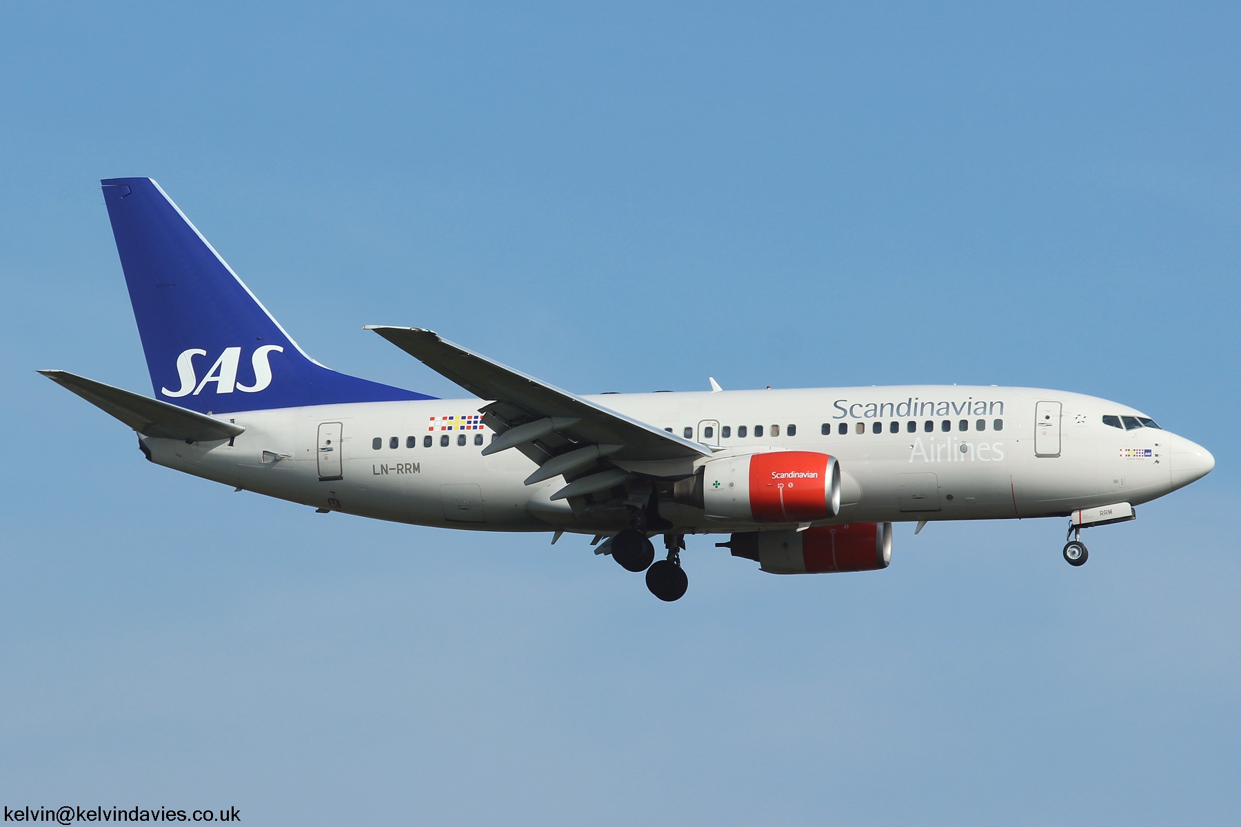 SAS B737 LN-RRM