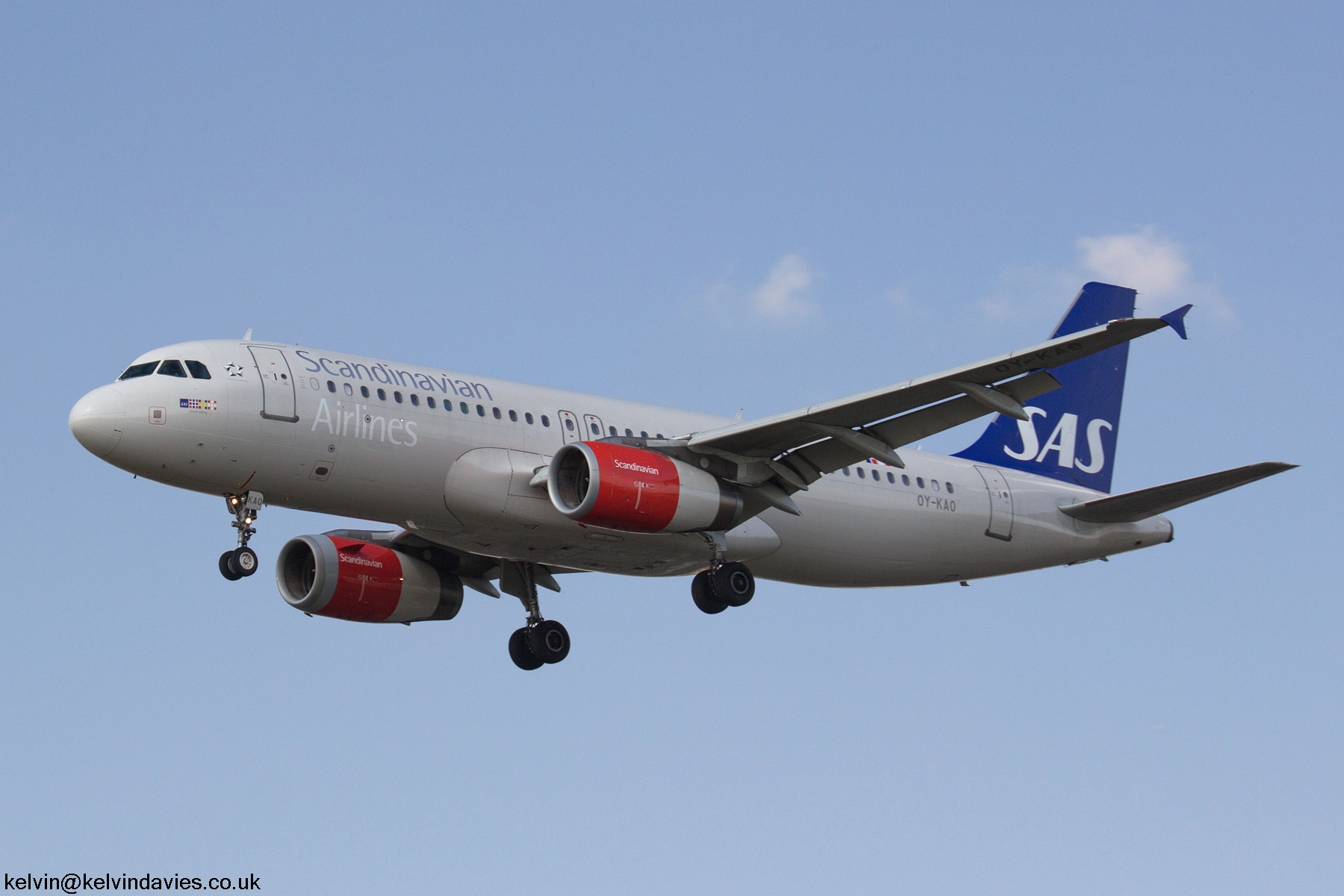 SAS A320 OY-KAO