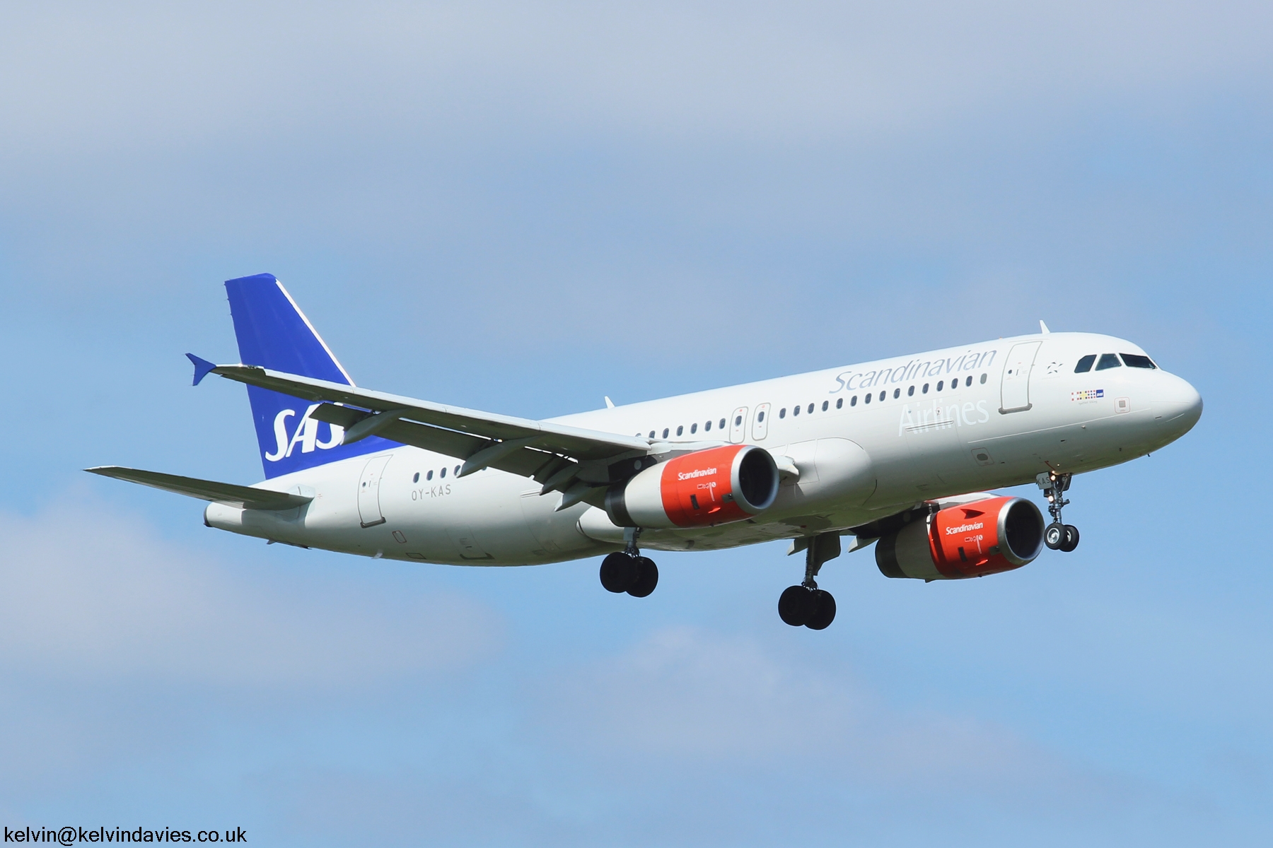 SAS A320 OY-KAS