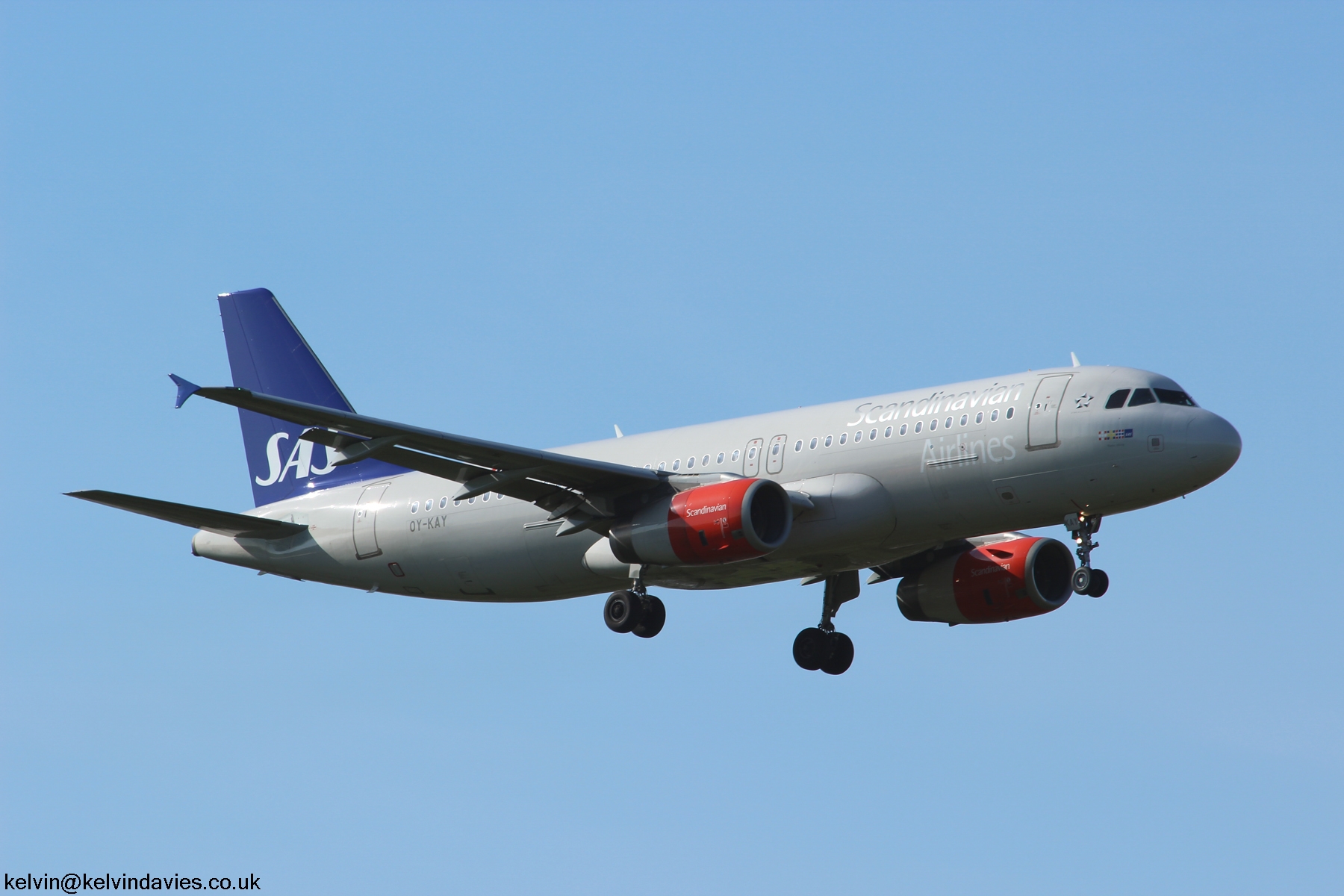 SAS A320-232 OY-KAY