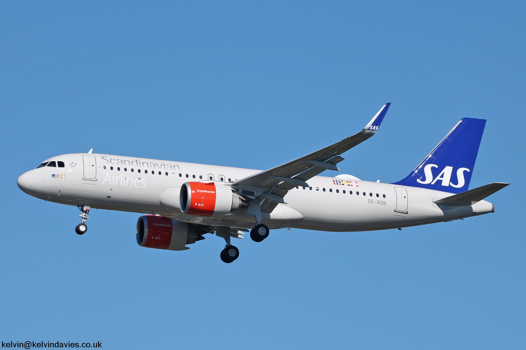 SAS A320 NEO SE-RON