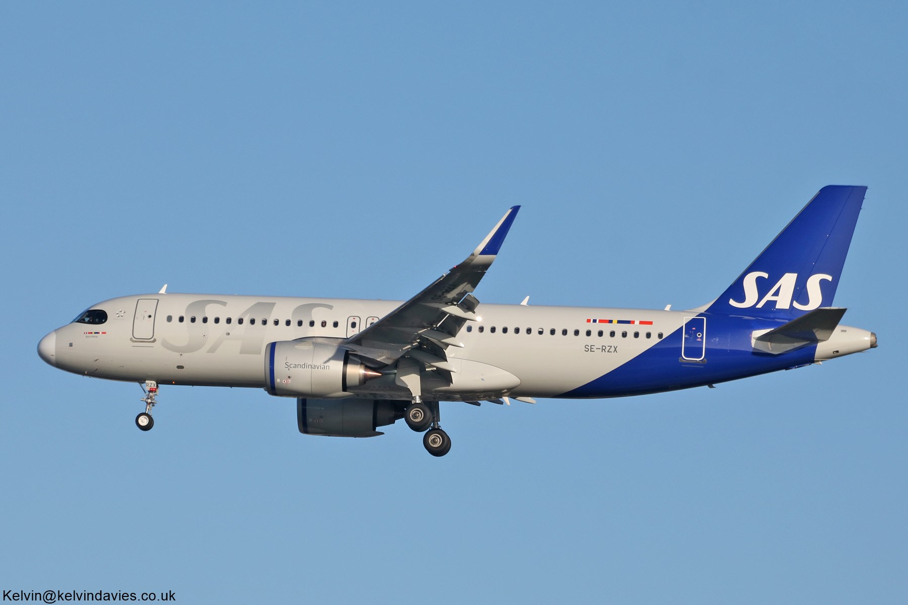 SAS A320 SE-RZX