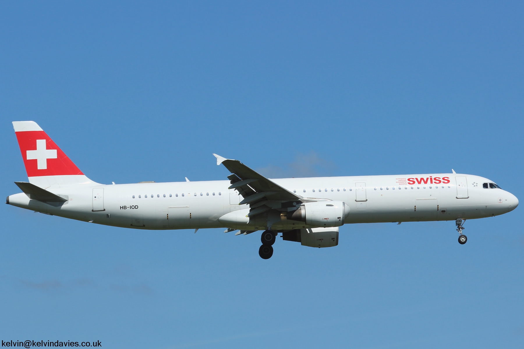 Swiss A321 HB-IOD