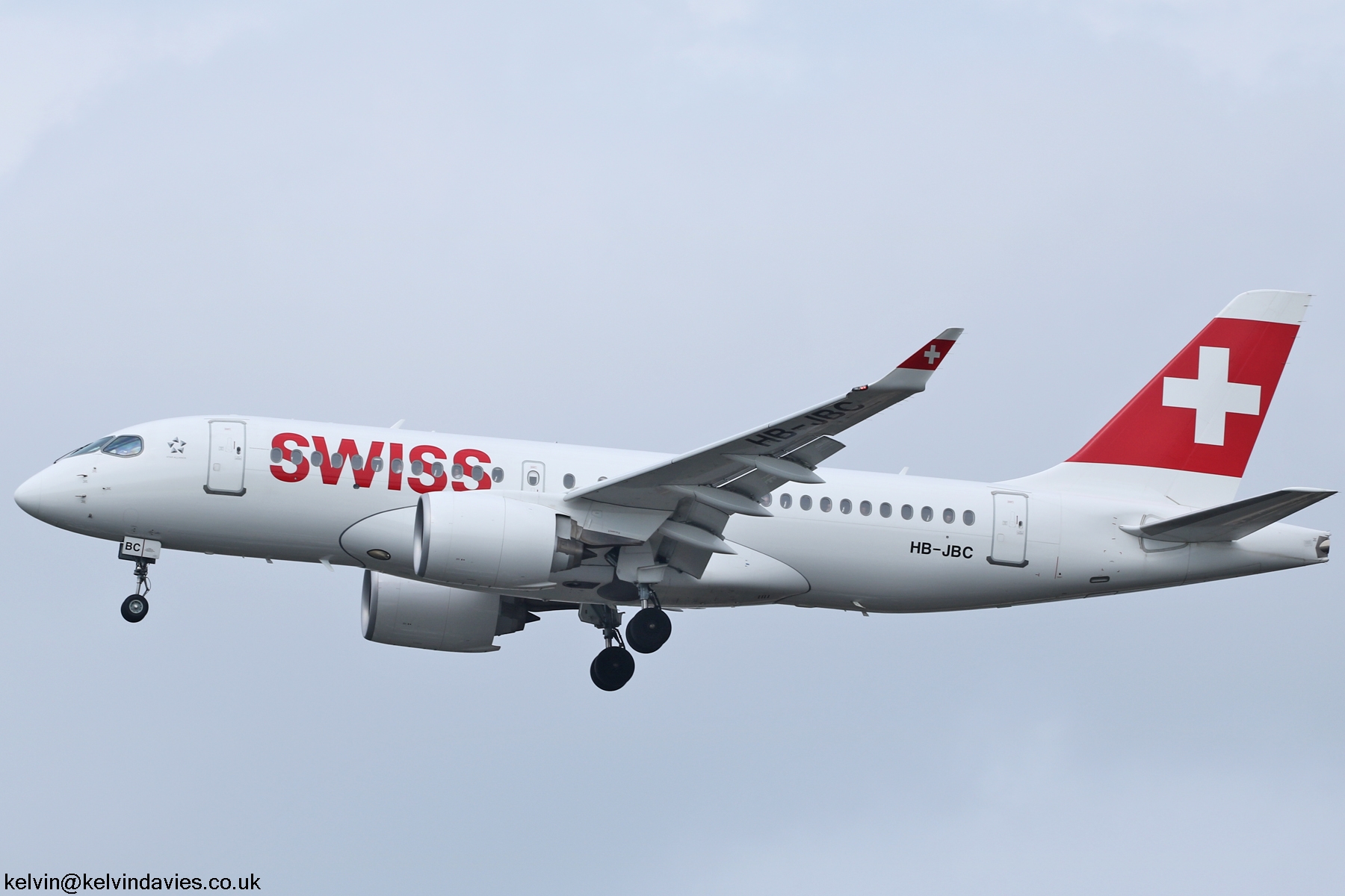 Swiss International Bombardier C series  HB-JCH