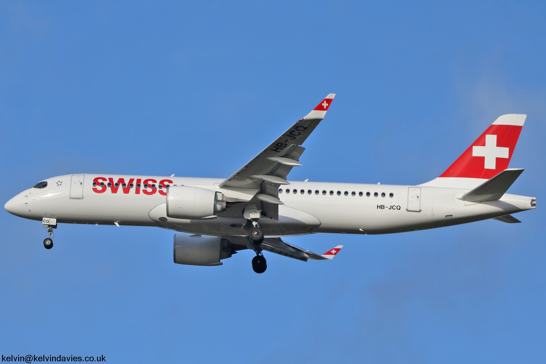 Swiss A220 HB-JCQ