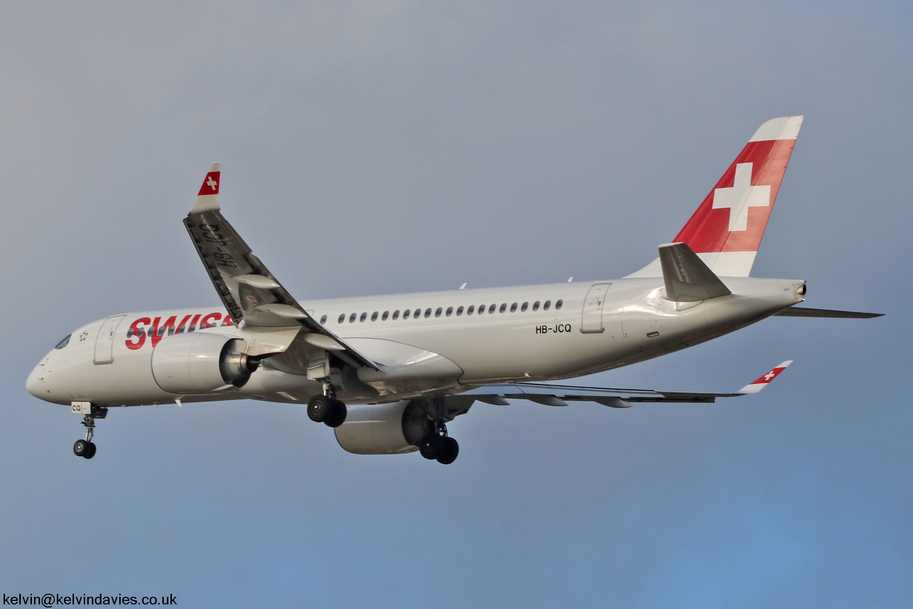 Swiss A220 HB-JCQ