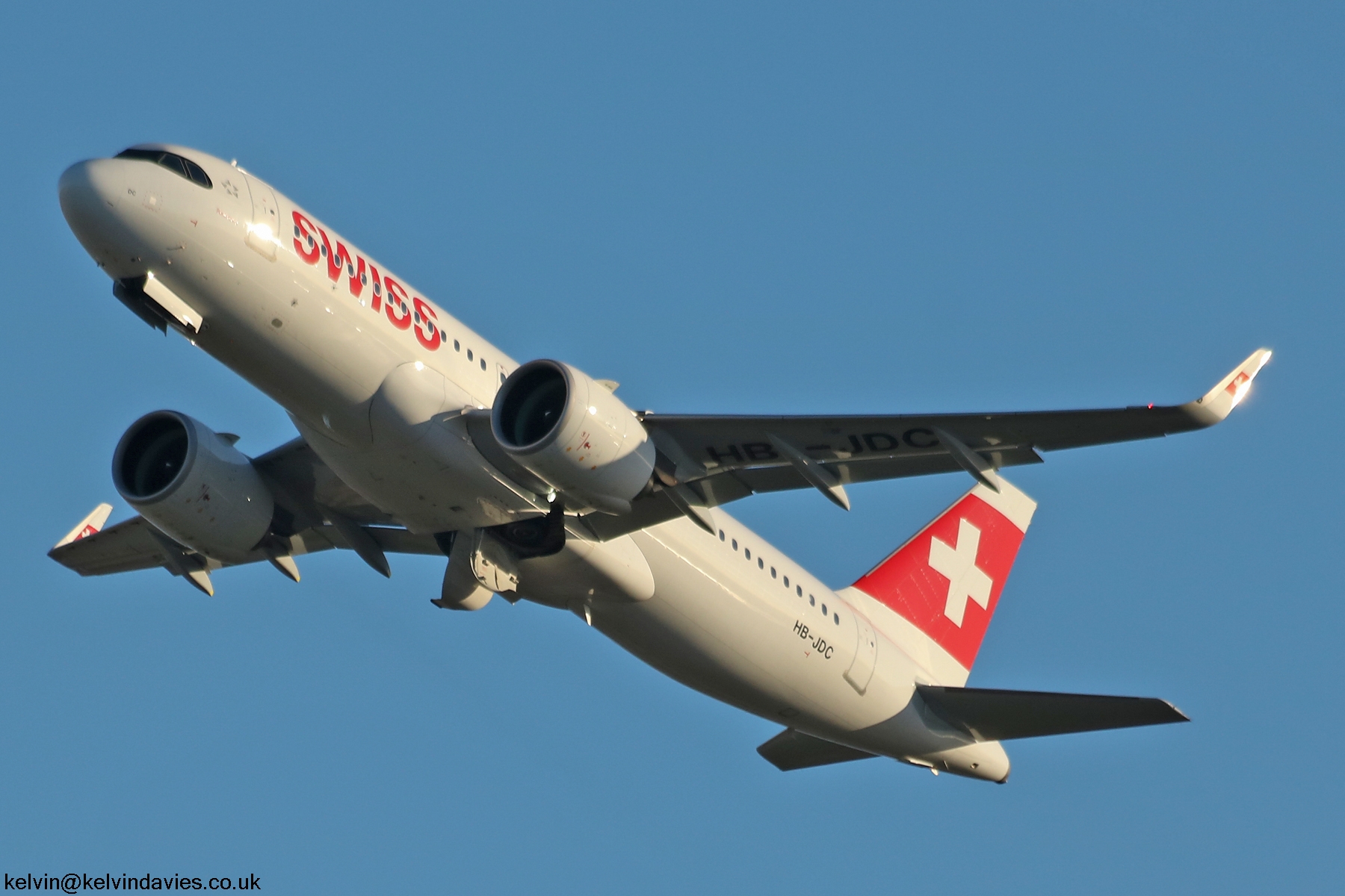 Swiss A320 HB-JDC