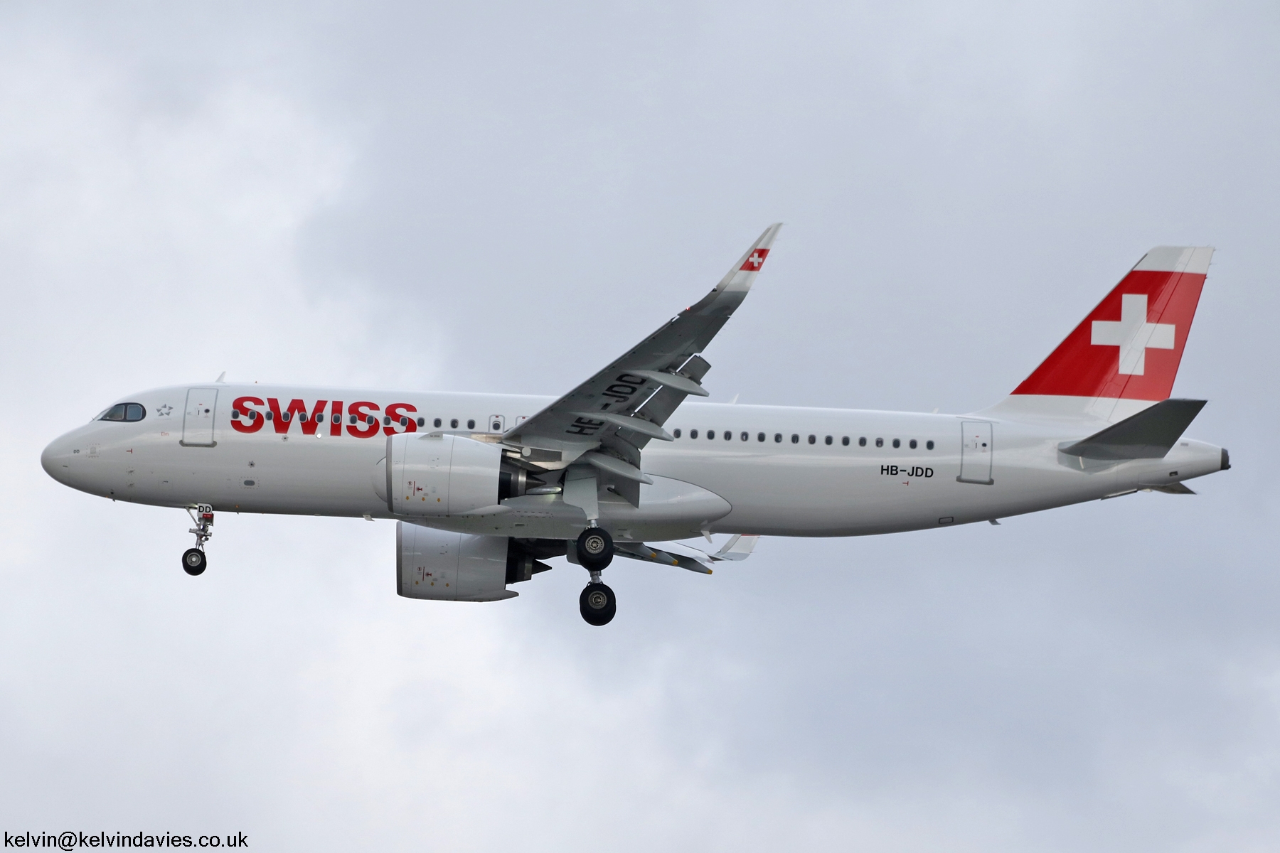 Swiss A320 HB-JDD