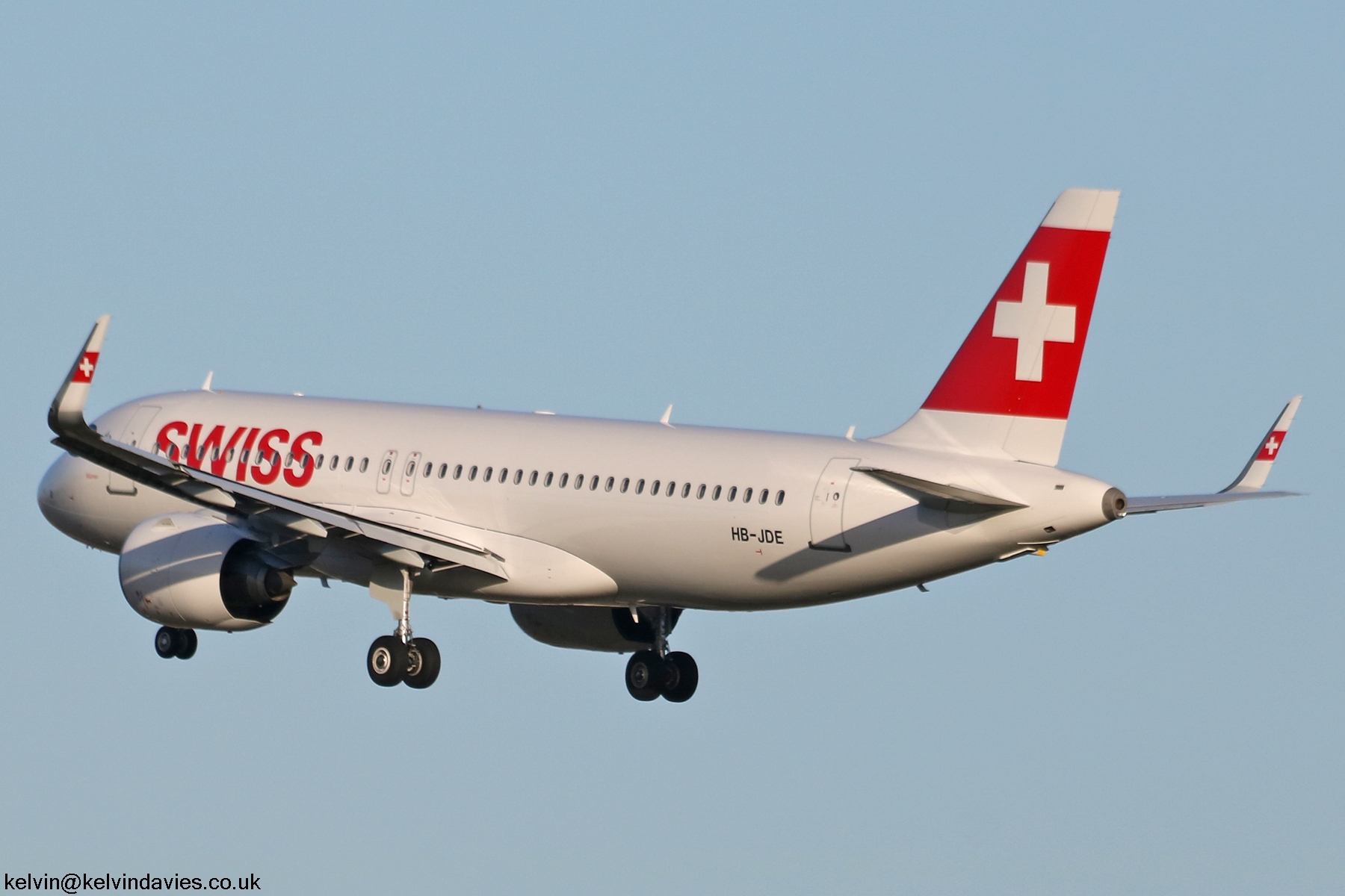 Swiss  A320 HB-JDE
